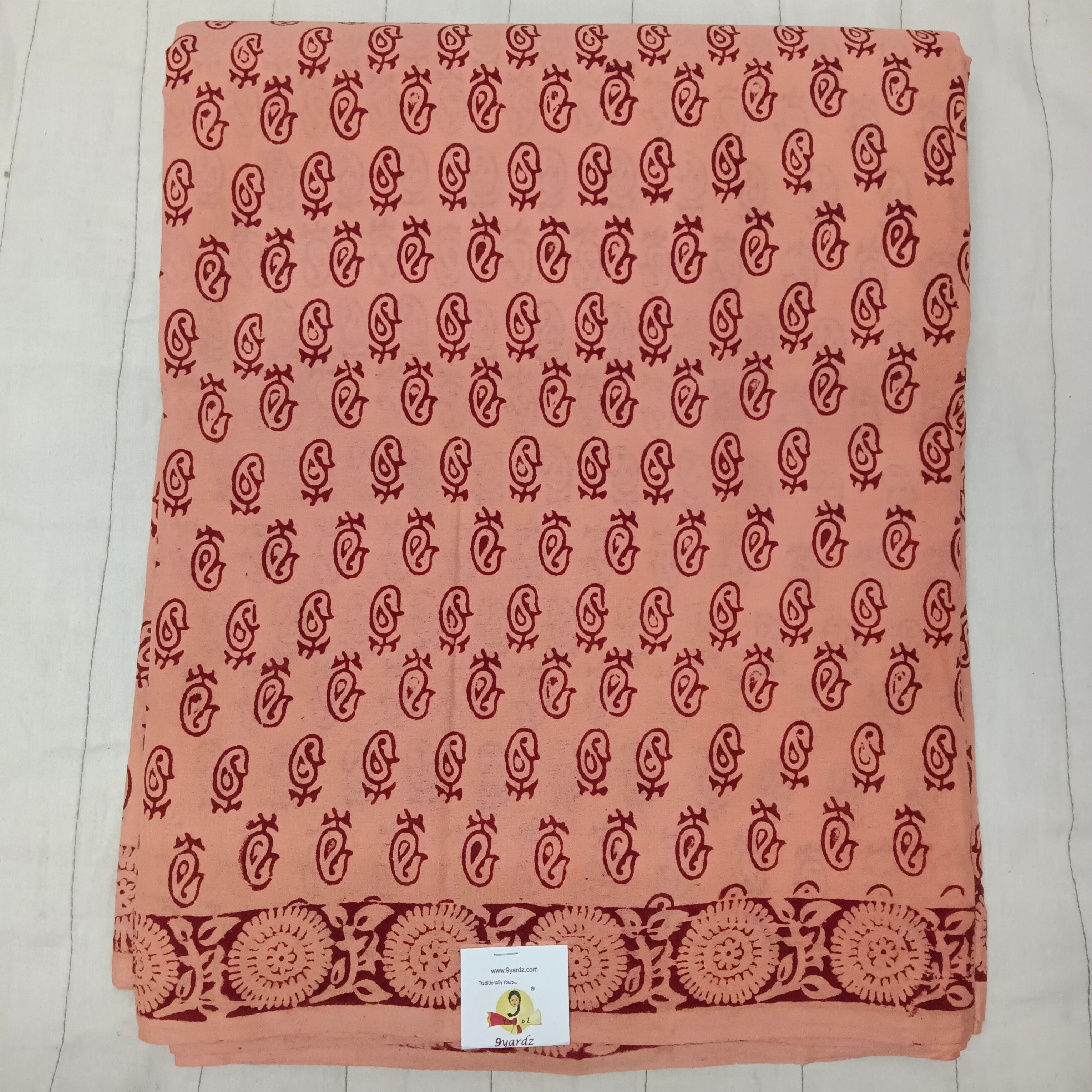 Baag/soft cotton Madisar 11 yards