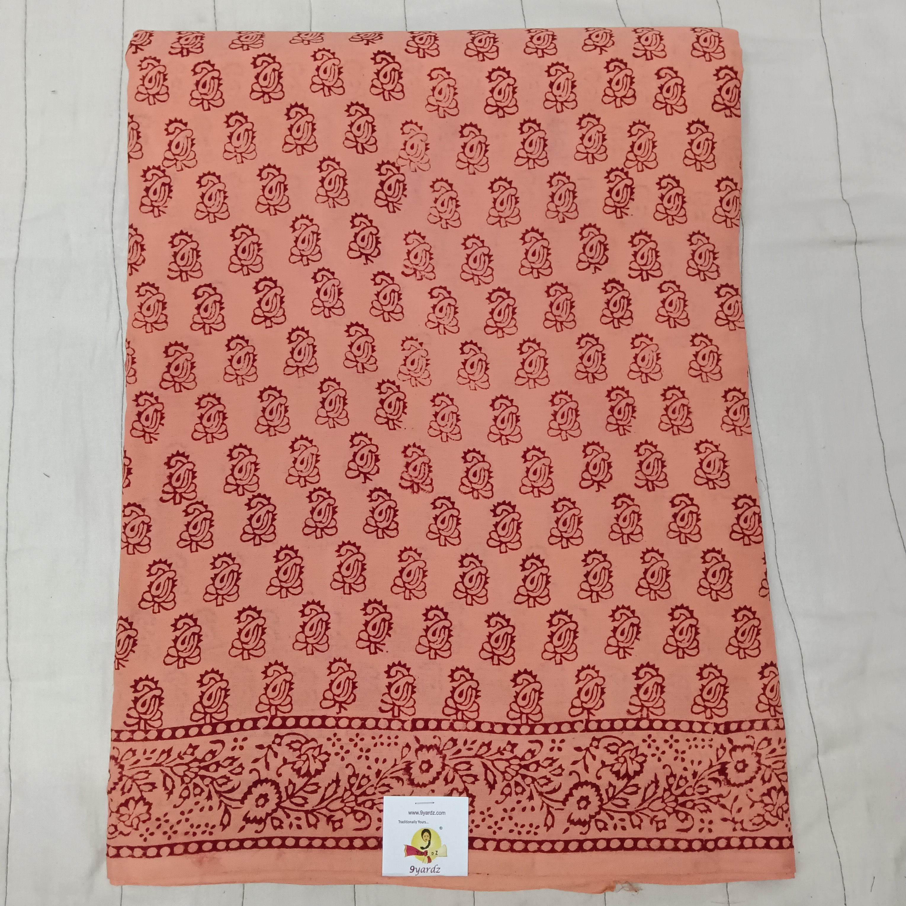 Baag/soft cotton Madisar 11 yards