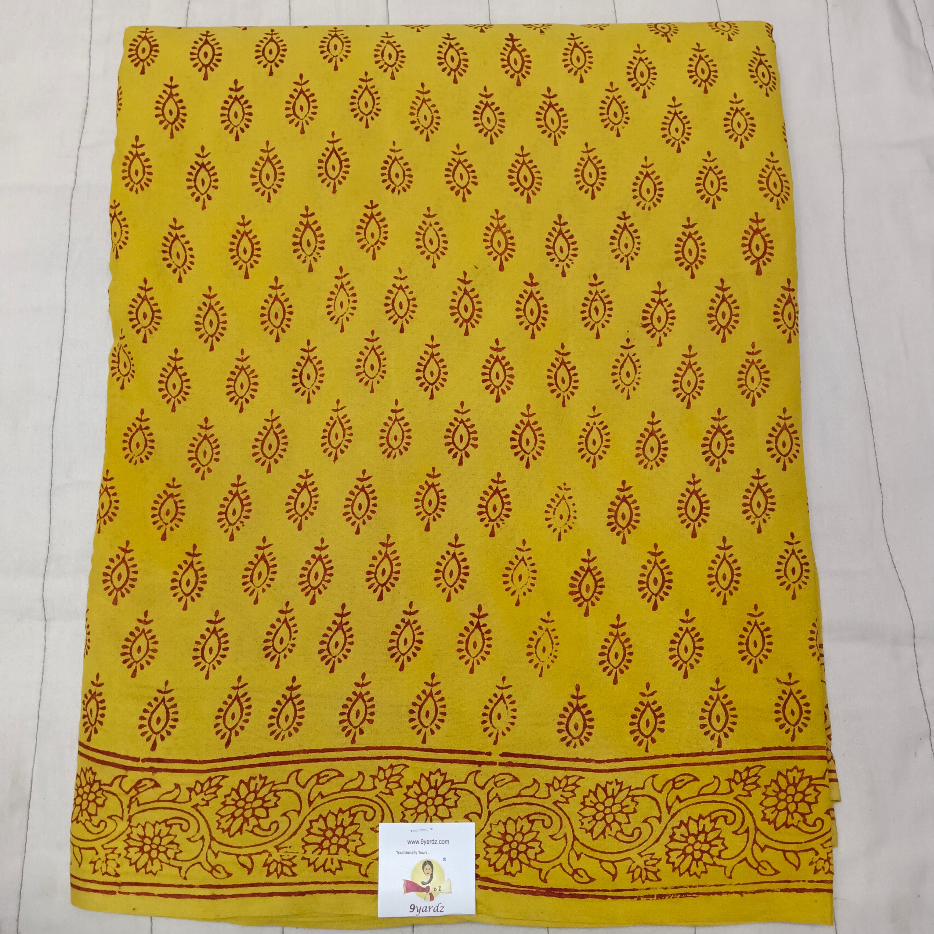 Baag/soft cotton Madisar 11 yards