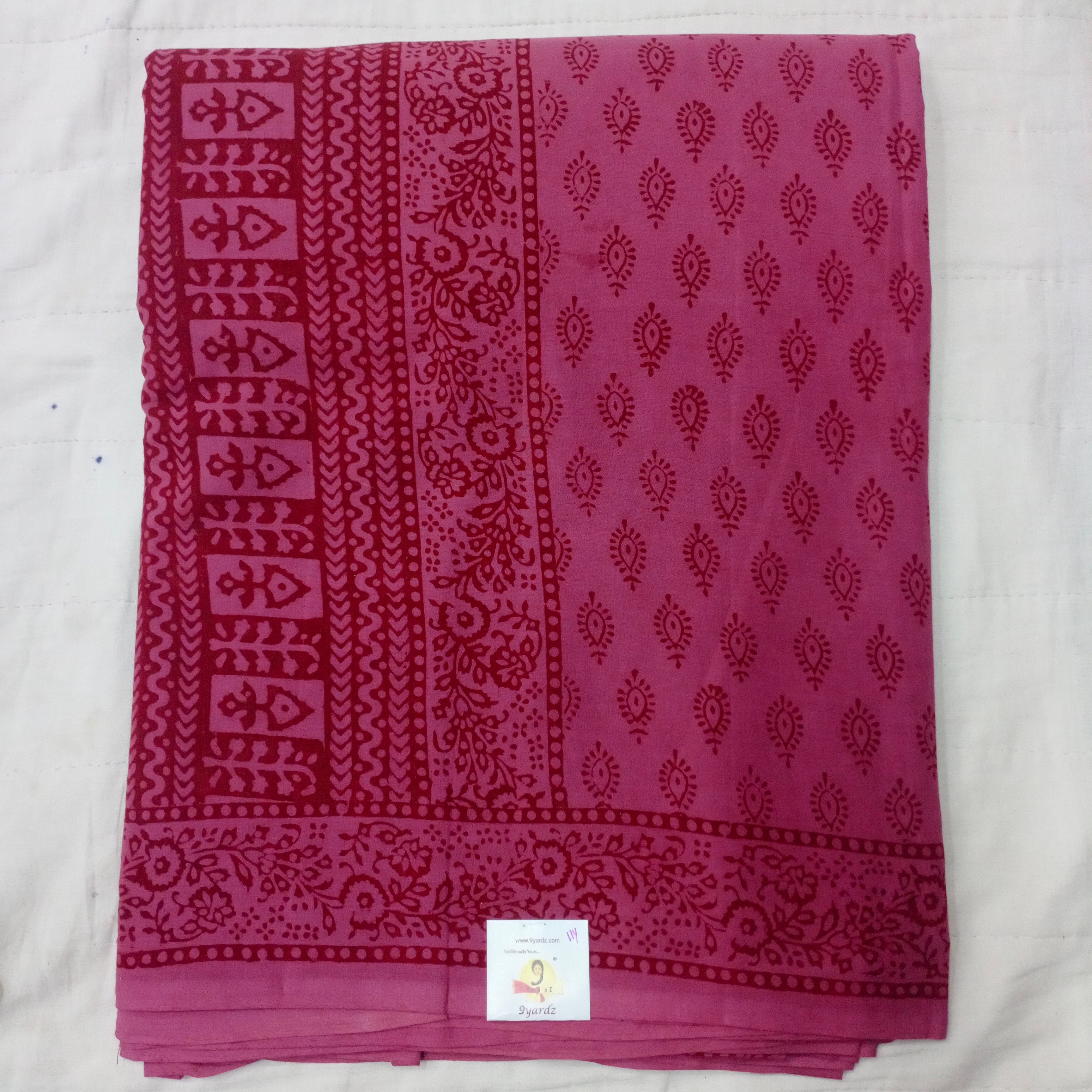 Baag/soft cotton Madisar 11 yards