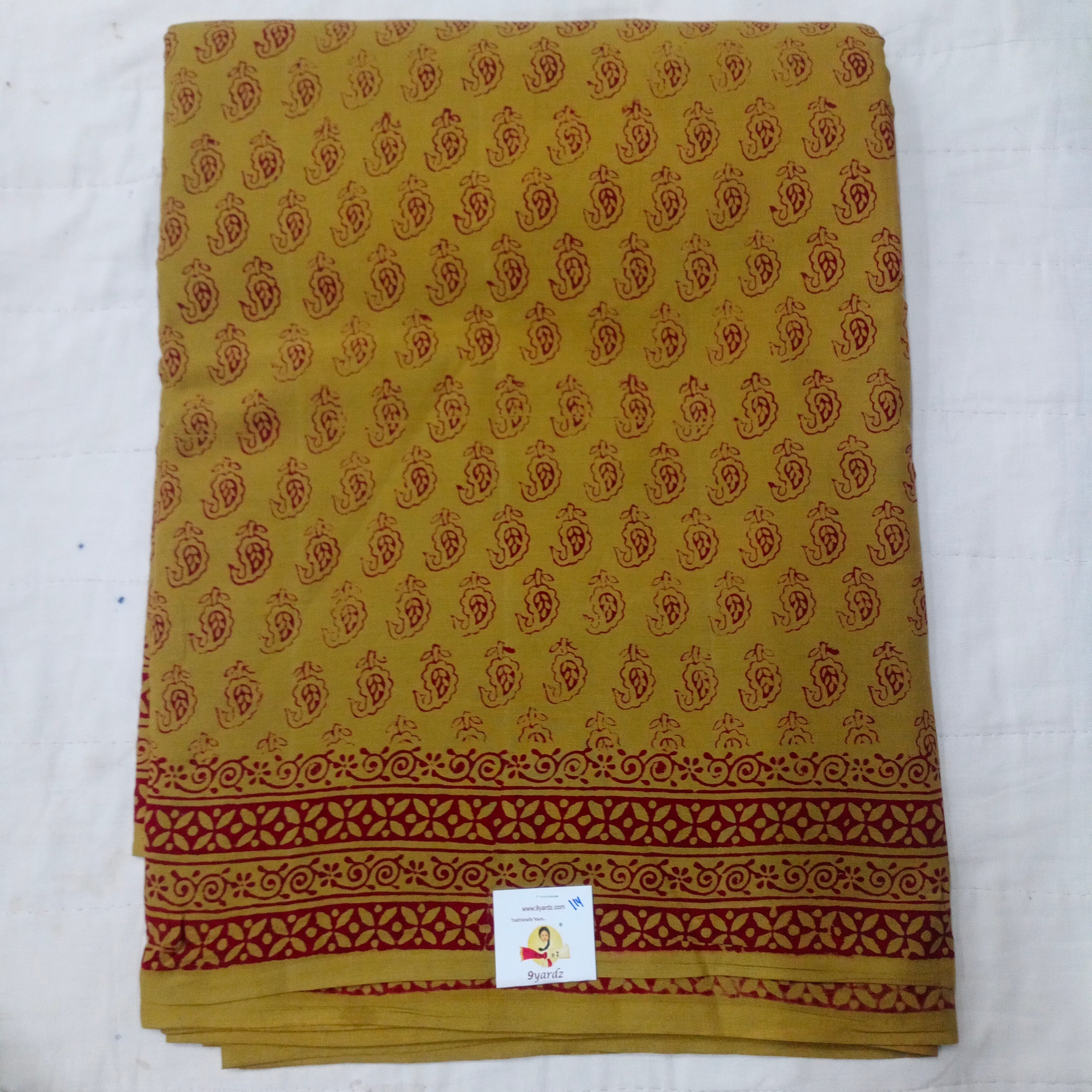 Baag/soft cotton Madisar 11 yards