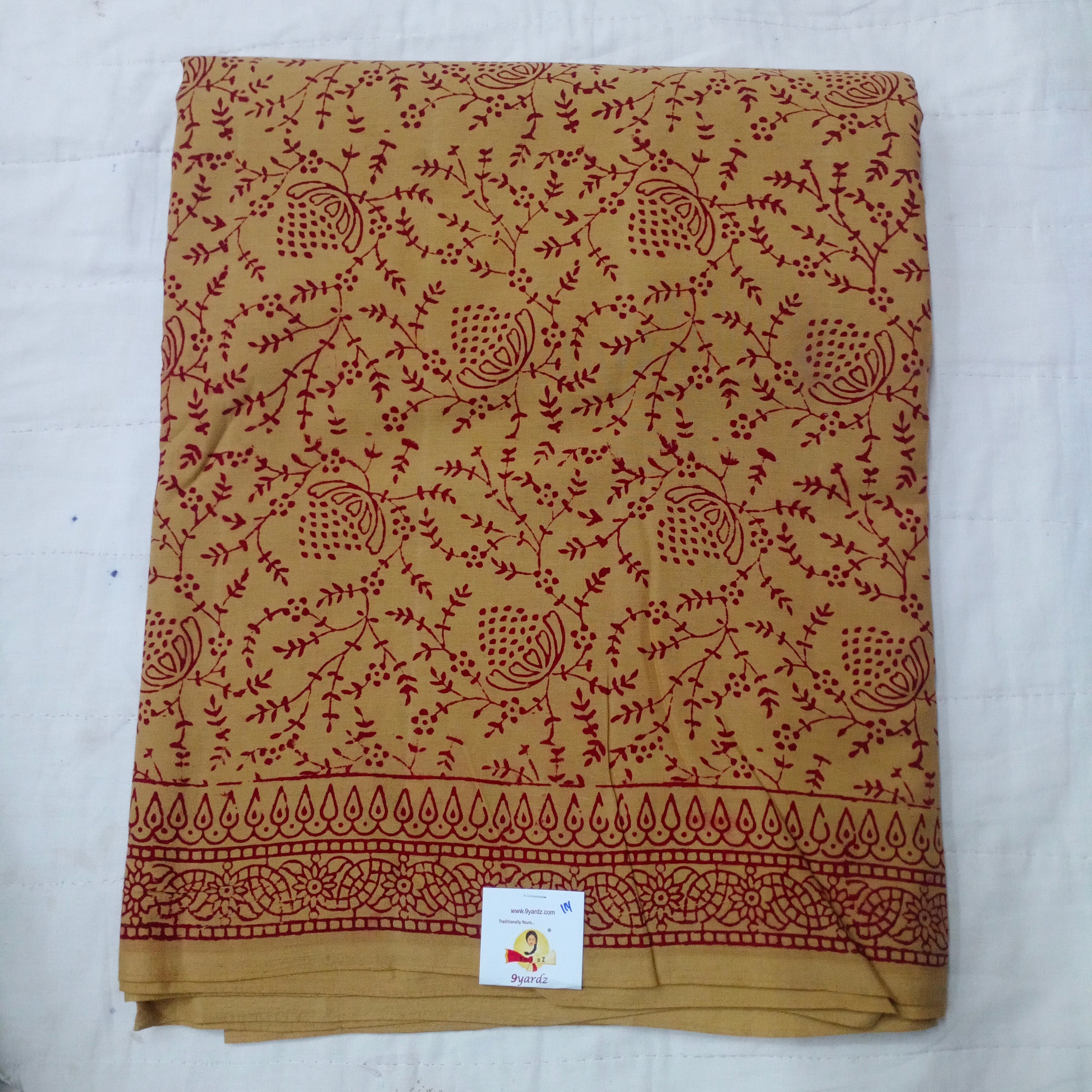 Baag/soft cotton Madisar 11 yards