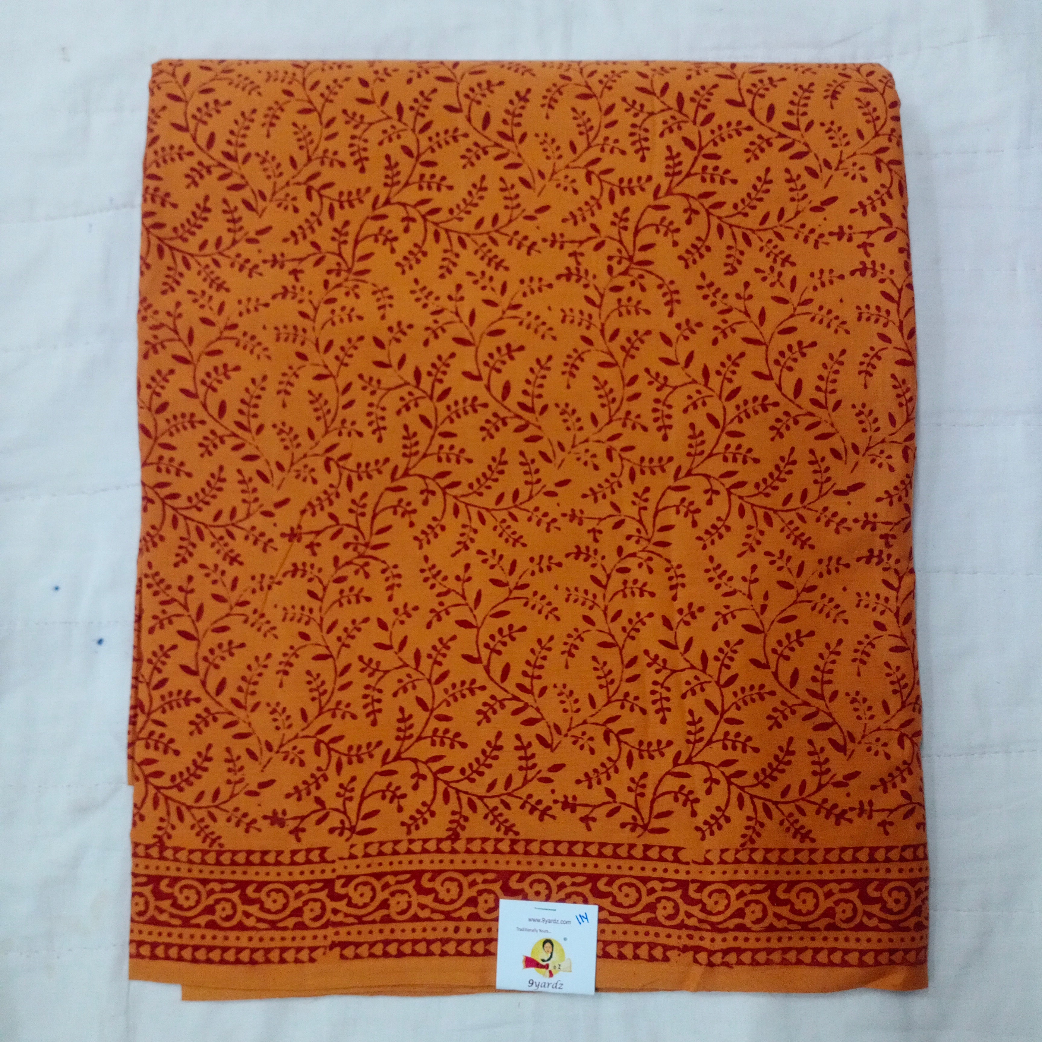 Baag/soft cotton Madisar 11 yards