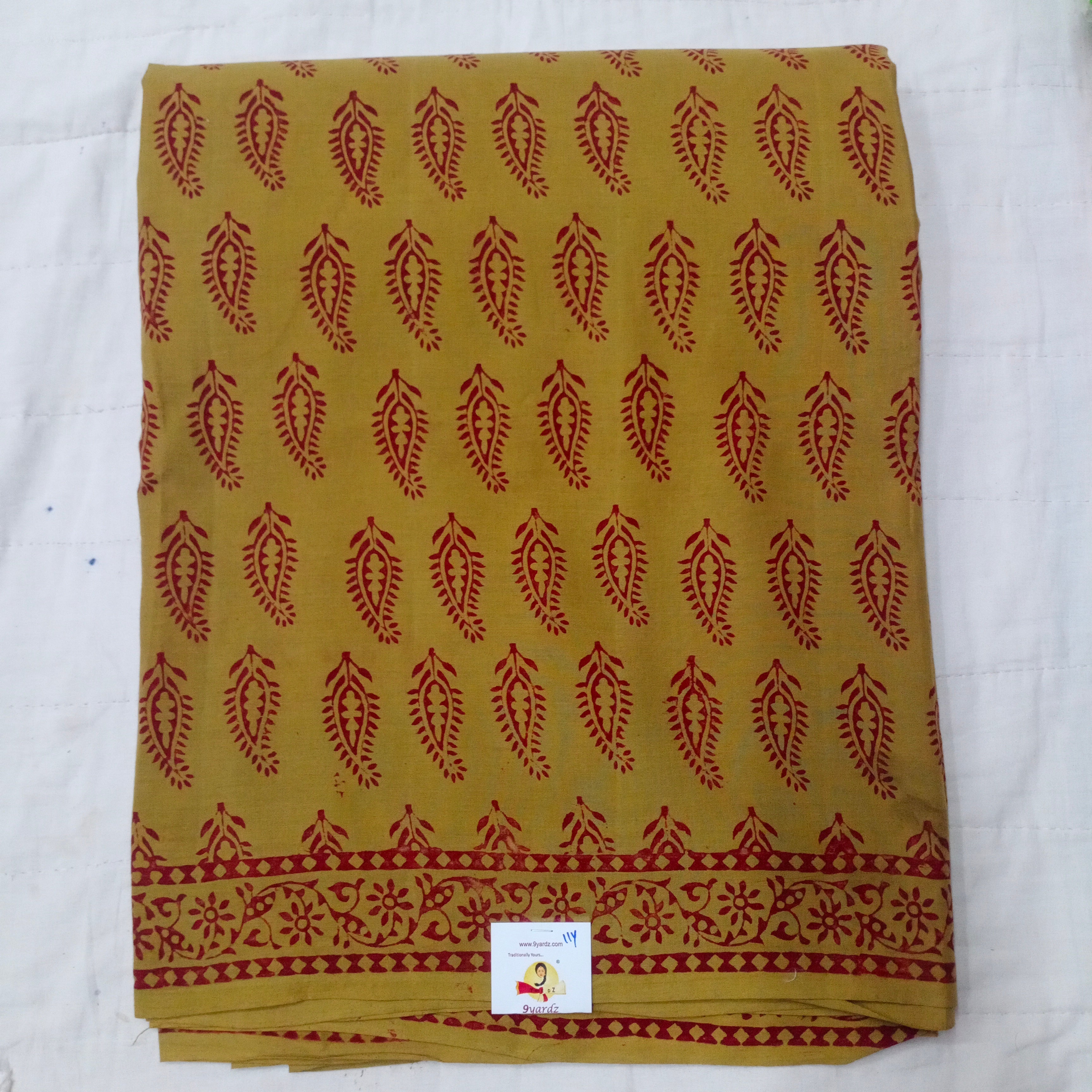 Baag/soft cotton Madisar 11 yards