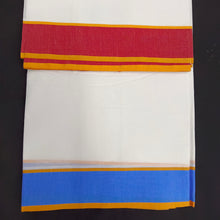 Load image into Gallery viewer, Cotton Dhothi Bleached 9*5