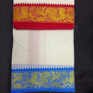 Cotton Dhothi Jacquard 10*6