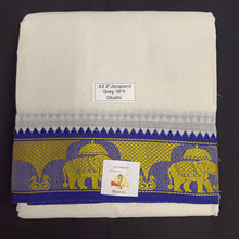 Load image into Gallery viewer, Cotton Dhothi Jacquard 10*6