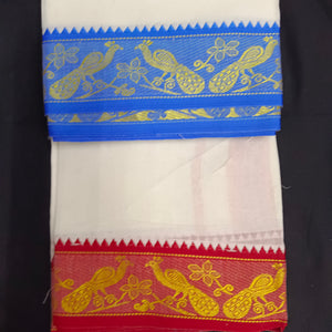 Cotton Dhothi Jacquard 10*6