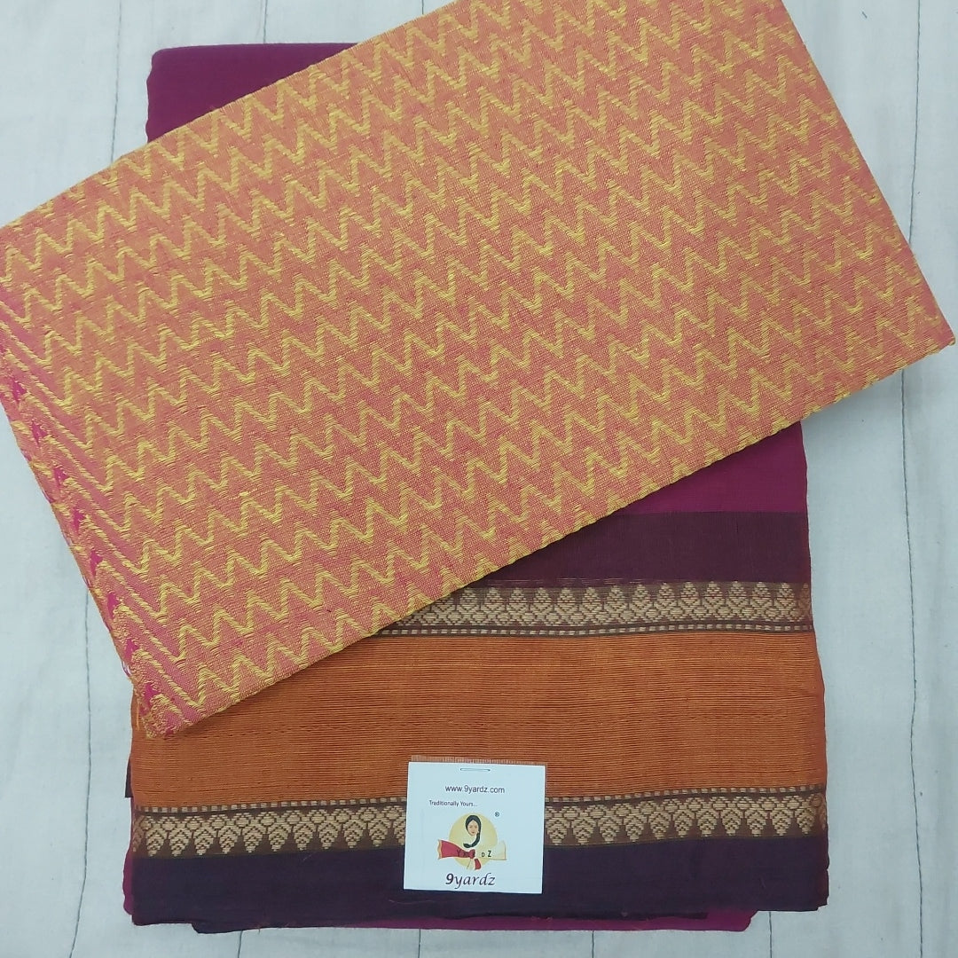 Arupukottai cotton 10 yards madisar