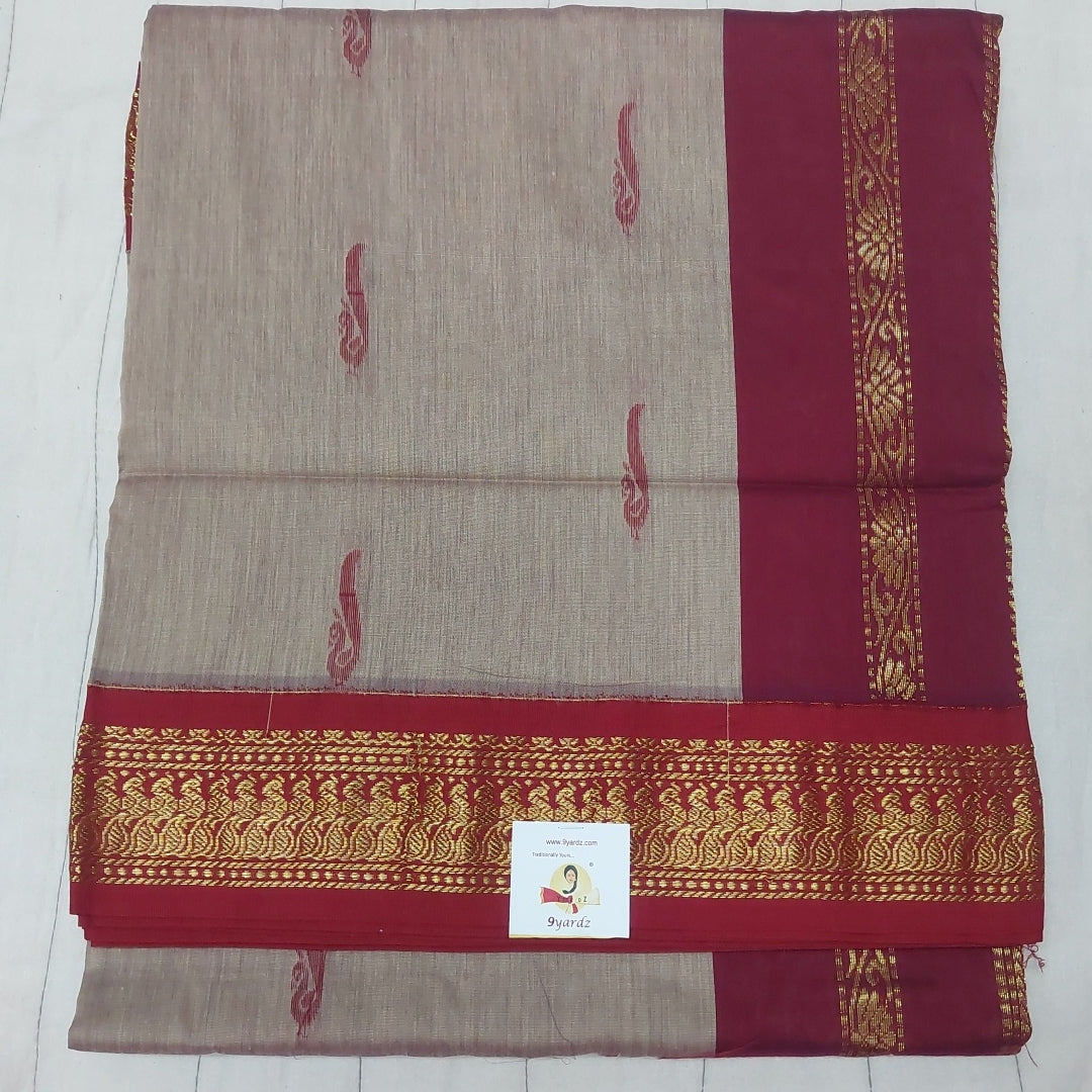 Kalyani Cotton Butta  9.5yardz