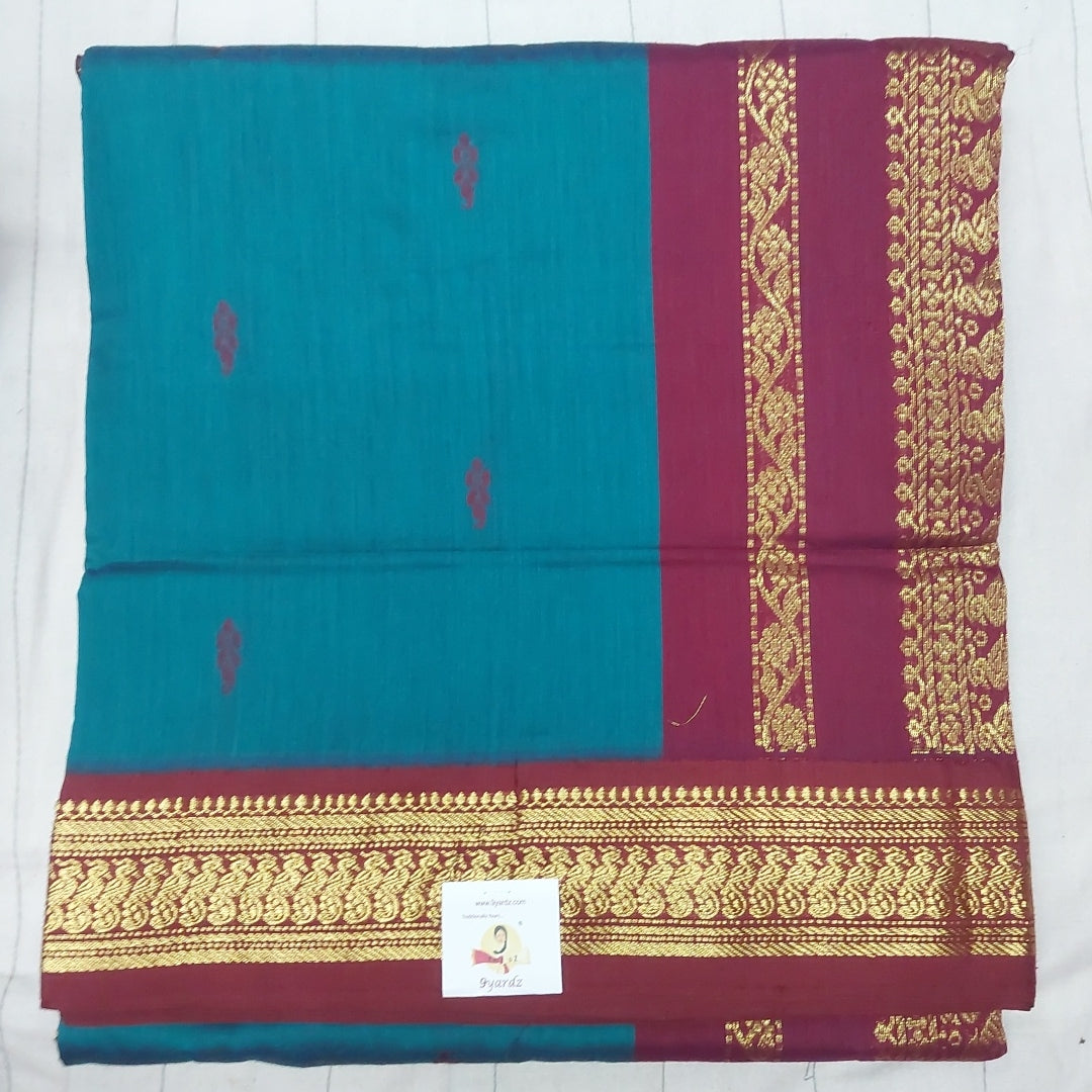Kalyani Cotton Butta  9.5yardz