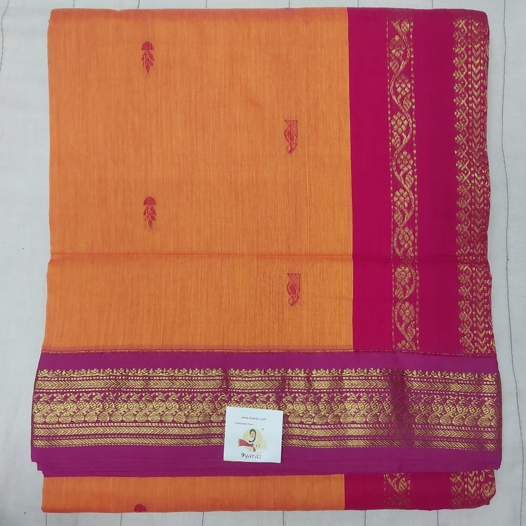 Kalyani Cotton Butta  9.5yardz
