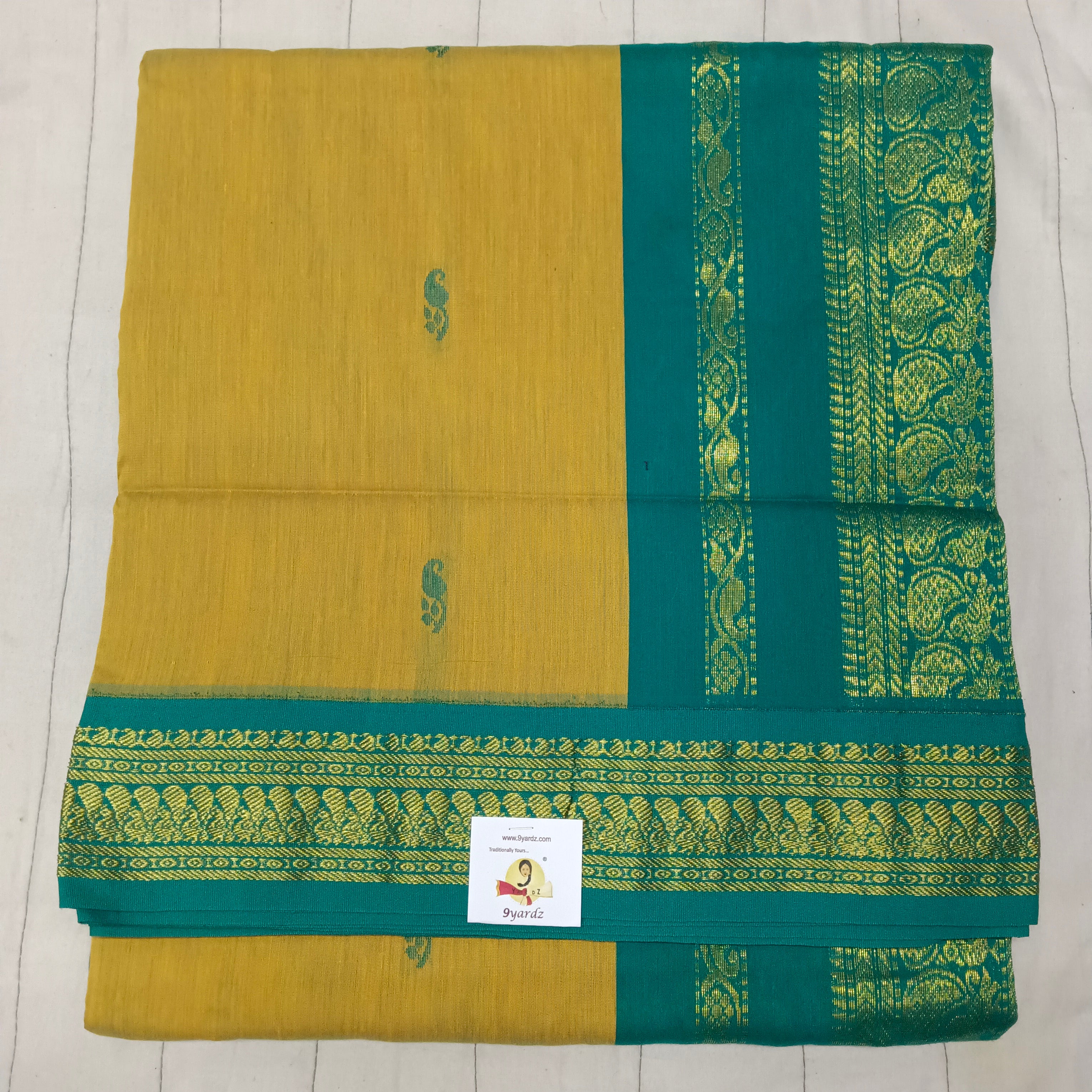 Kalyani Cotton Butta  9.5yardz