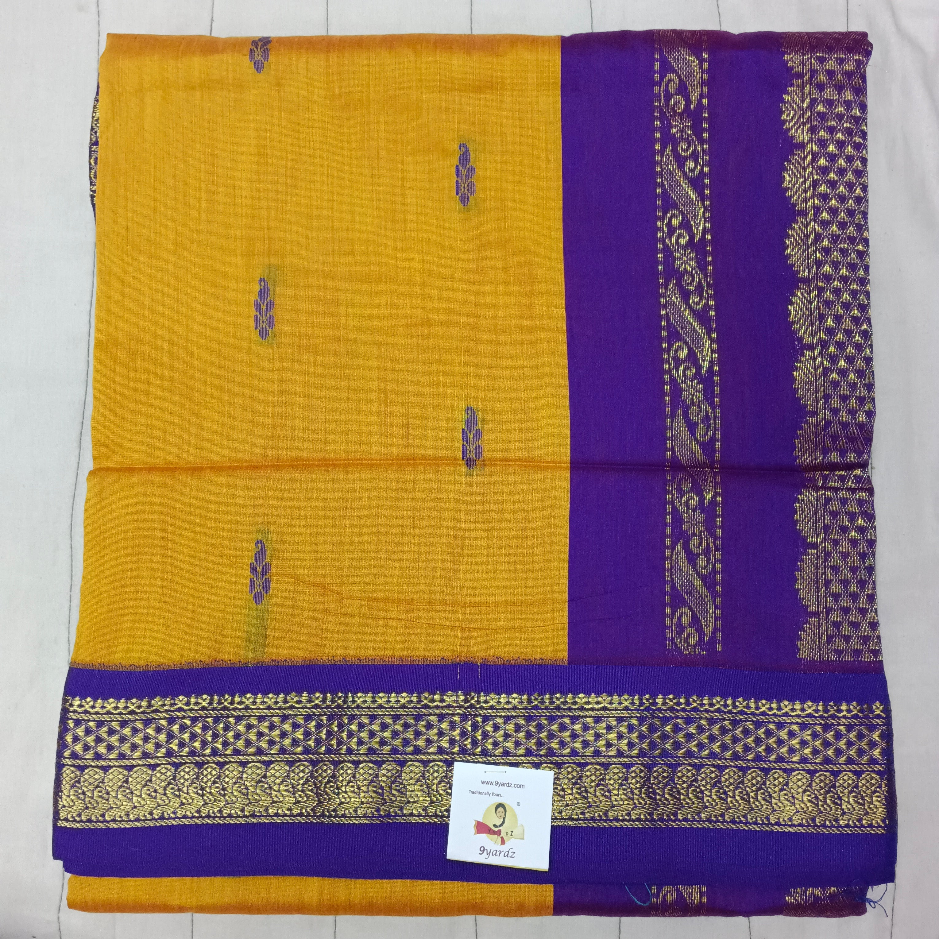 Kalyani Cotton Butta  9.5yardz