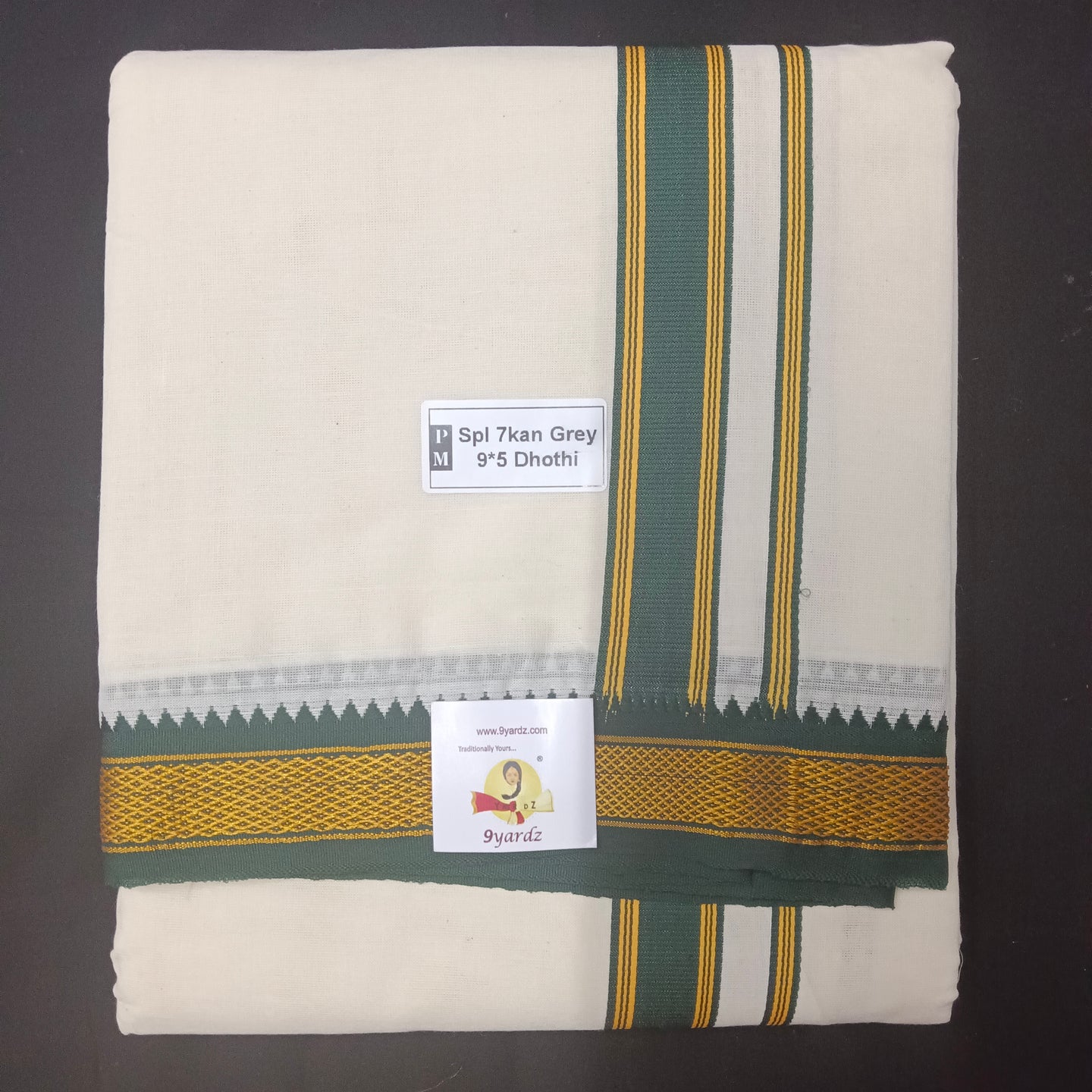 Cotton Dhothi 9*5