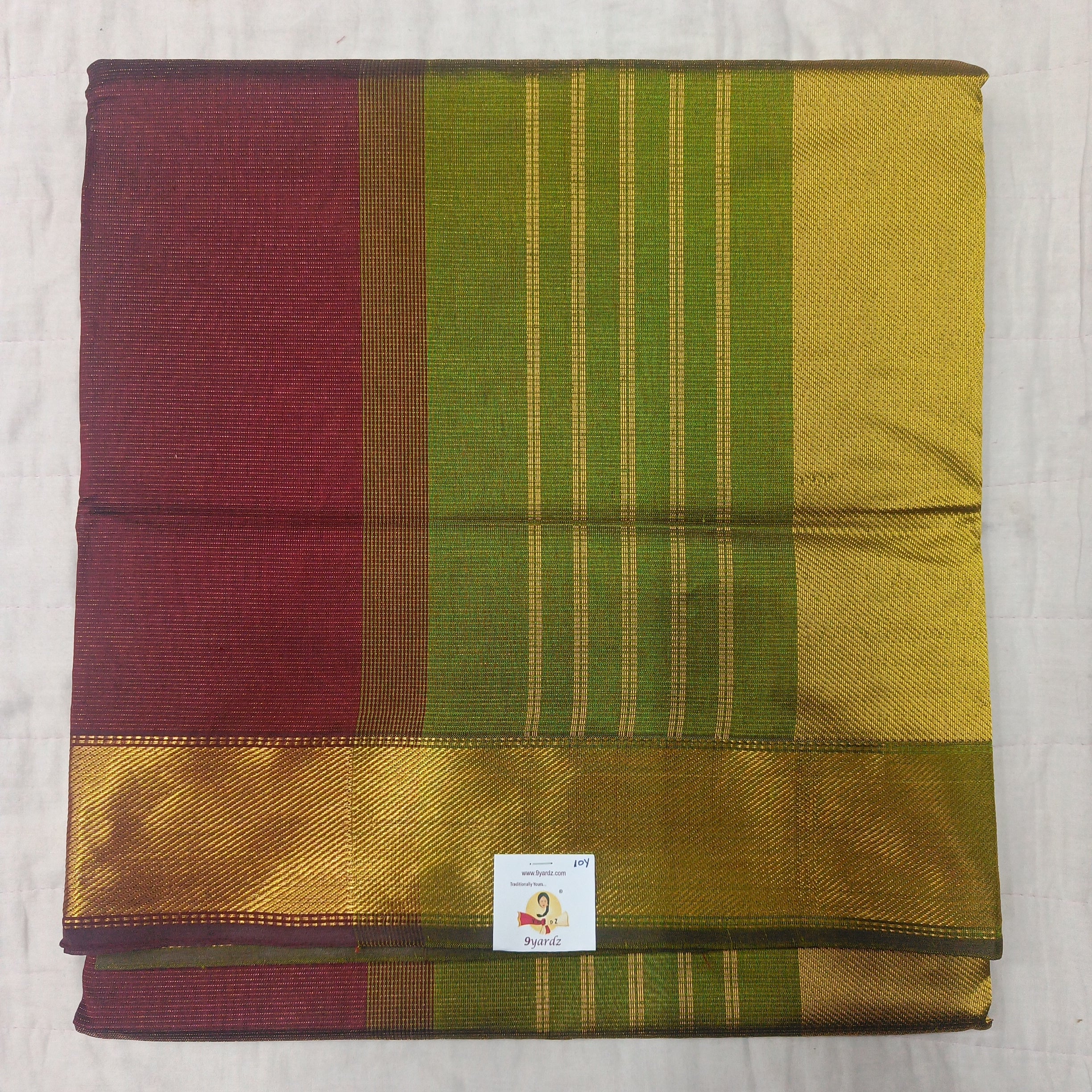 Pure silk cotton Vairaoosi 10yards madisar