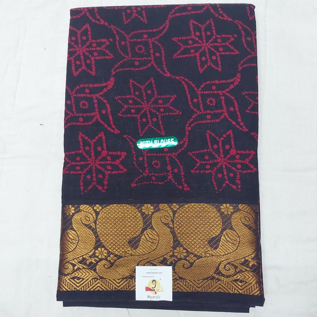 Sungudi cotton 6 yards