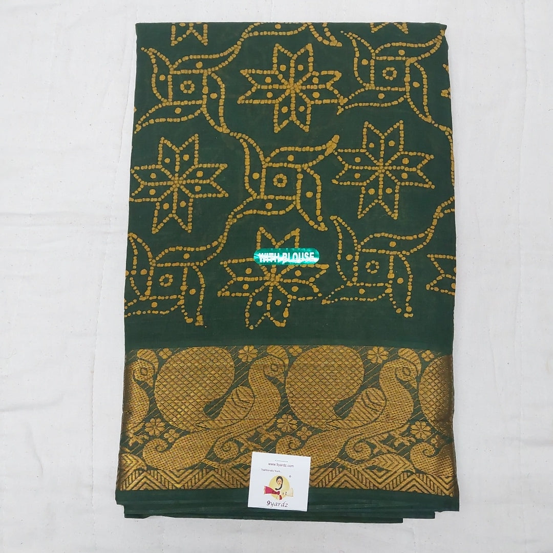 Sungudi cotton 6 yards