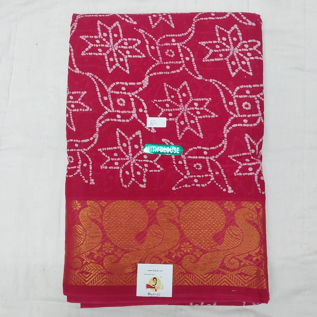 Sungudi cotton 6 yards