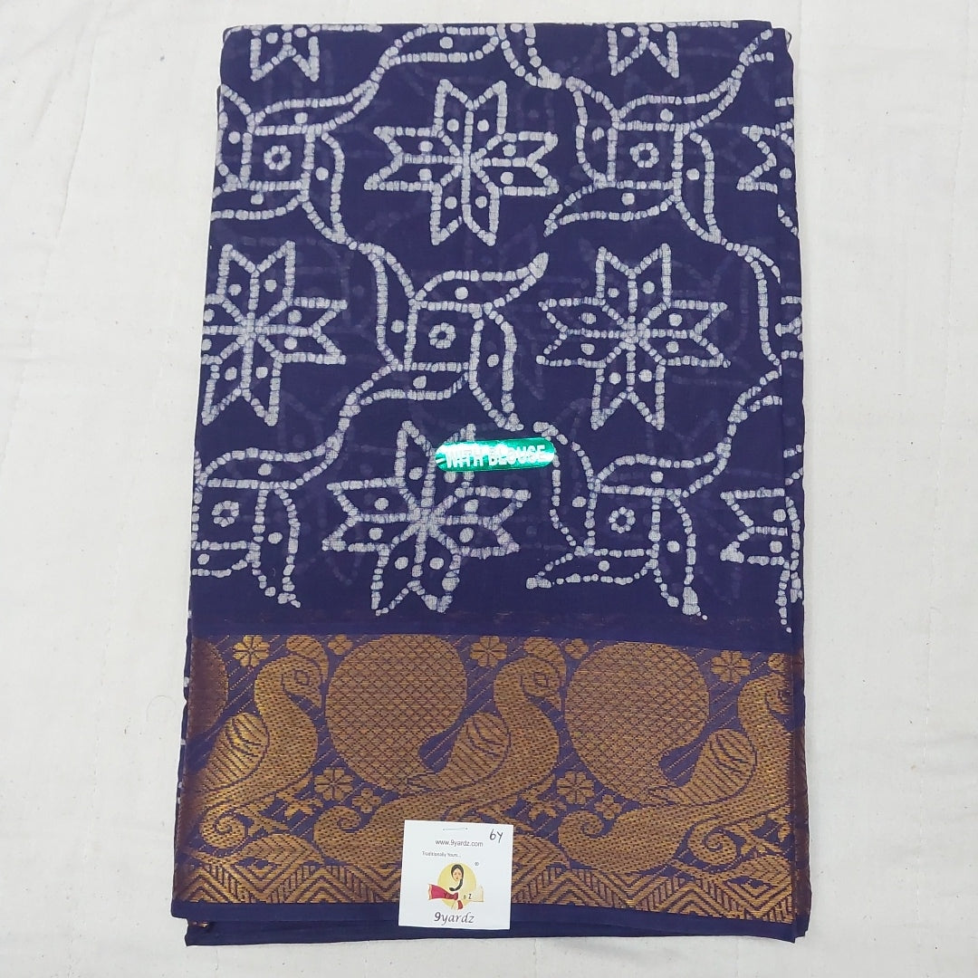 Sungudi cotton 6 yards