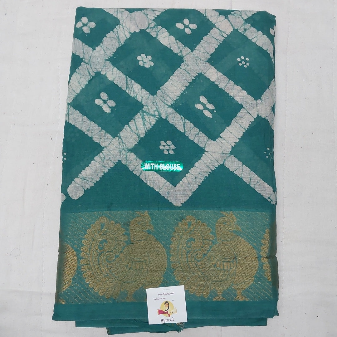 Sungudi cotton 6 yards