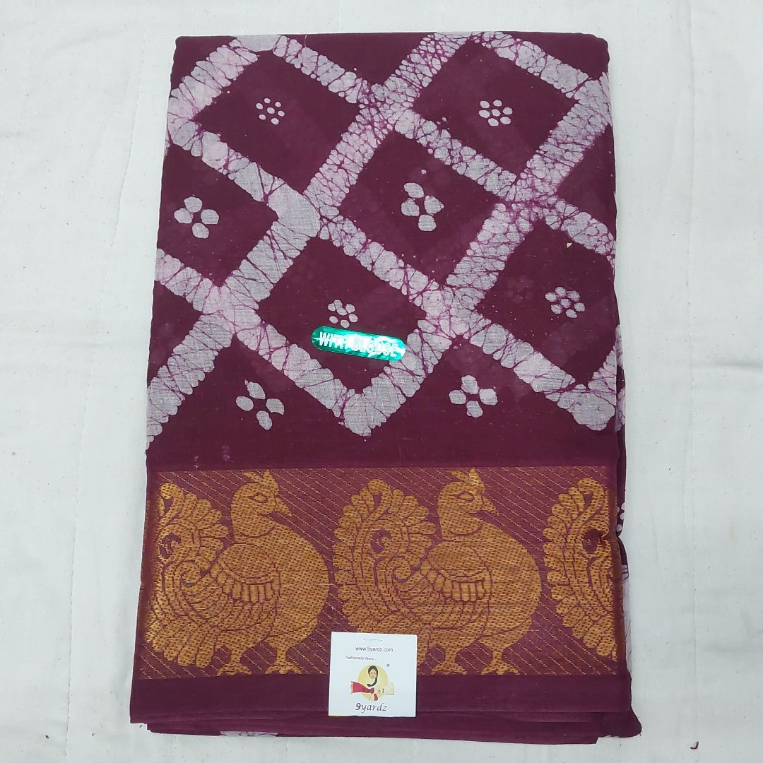 Sungudi cotton 6 yards