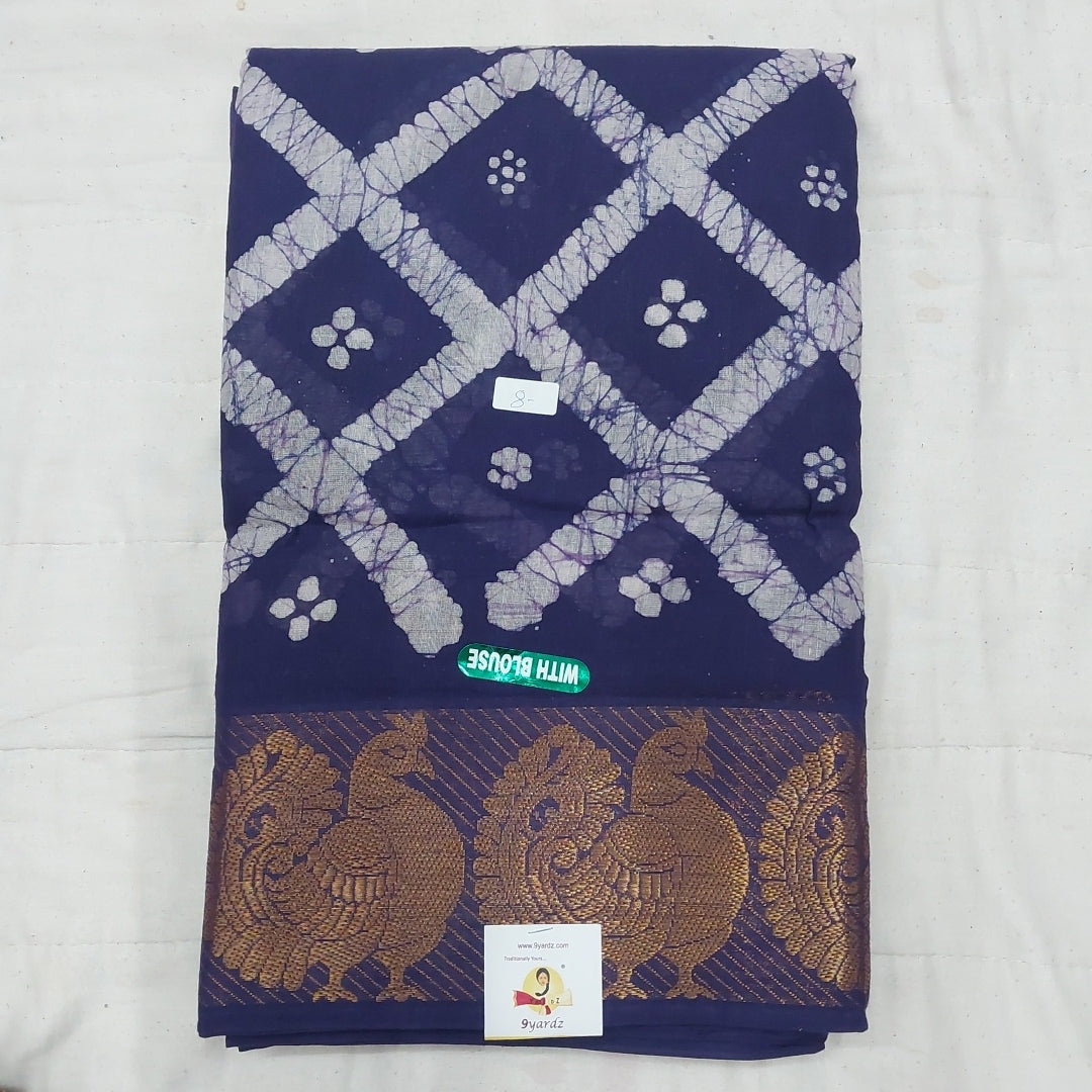 Sungudi cotton 6 yards