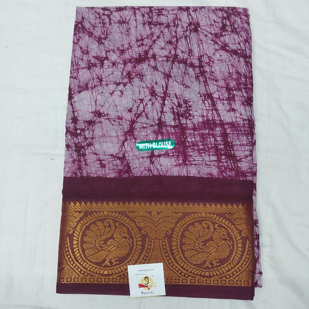 Sungudi cotton 6 yards