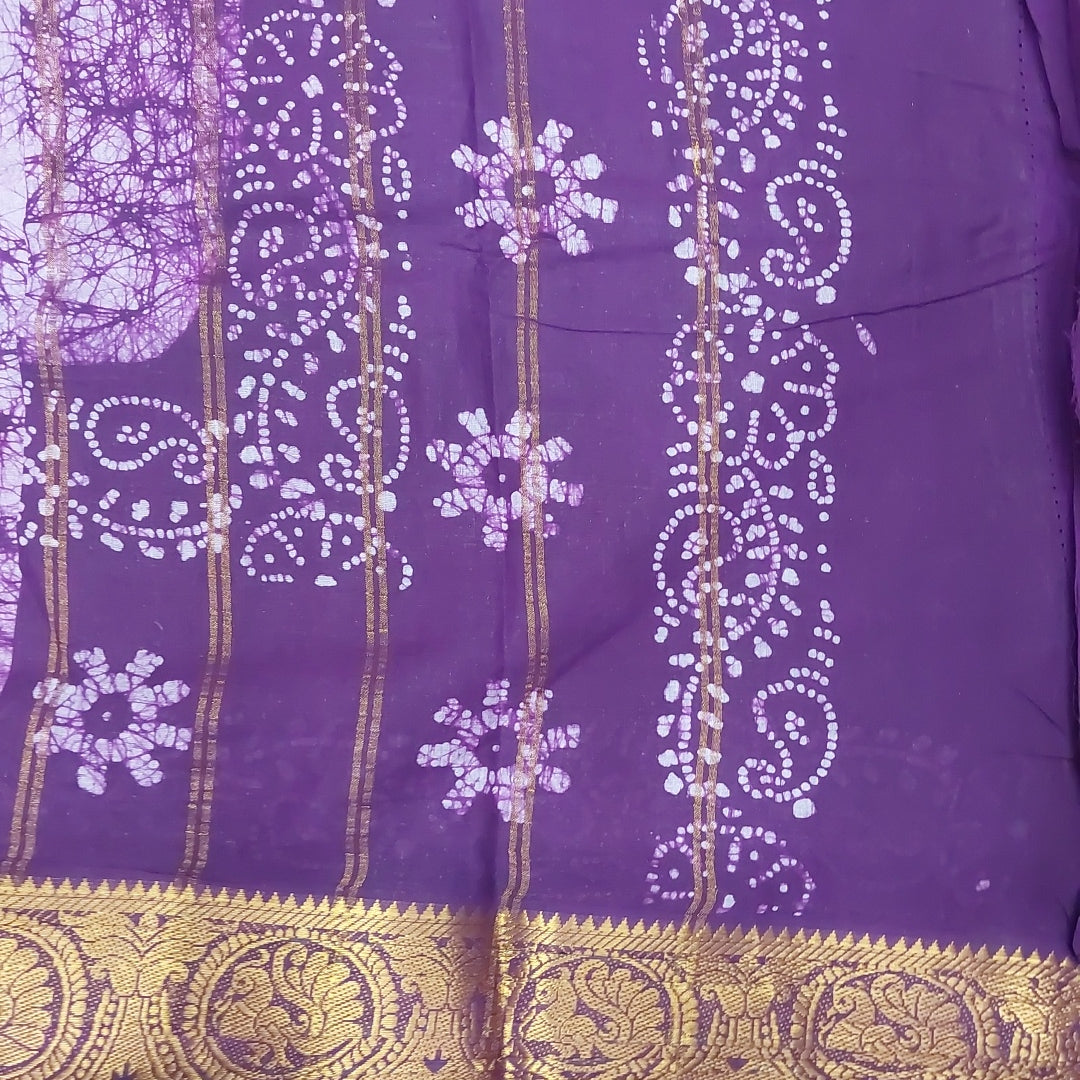 Sungudi cotton 6 yards