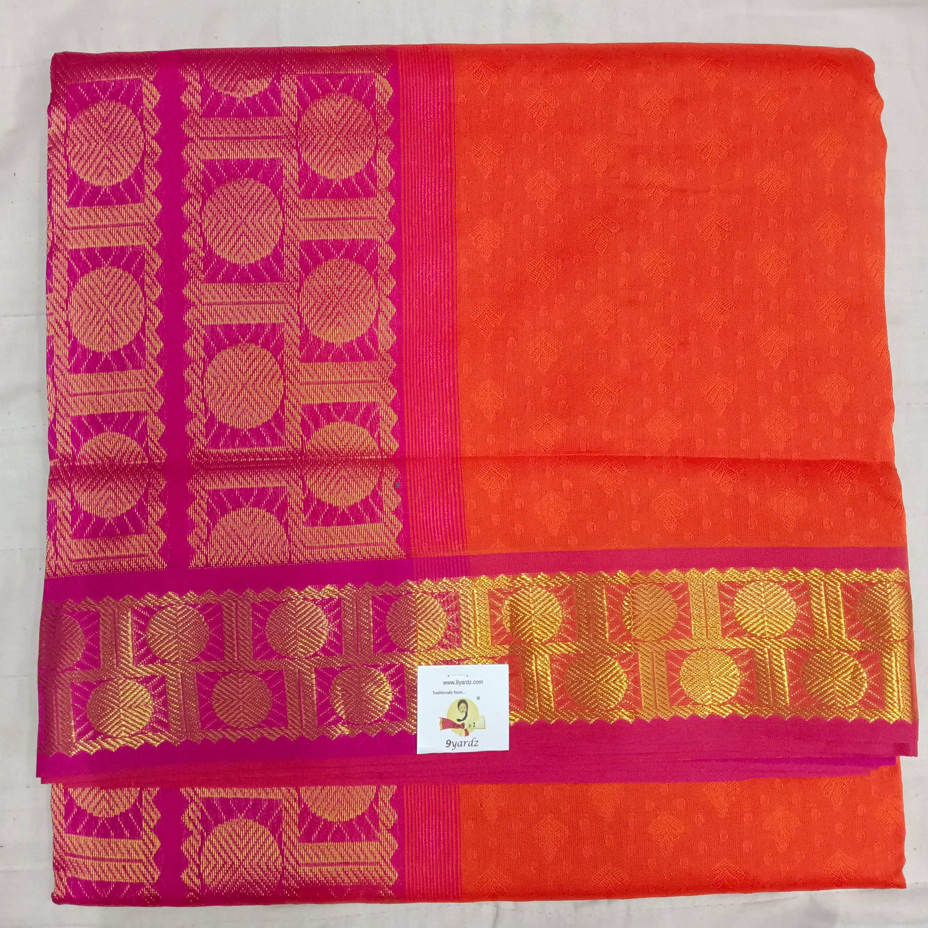 Semi Silk cotton Embossed Madisar