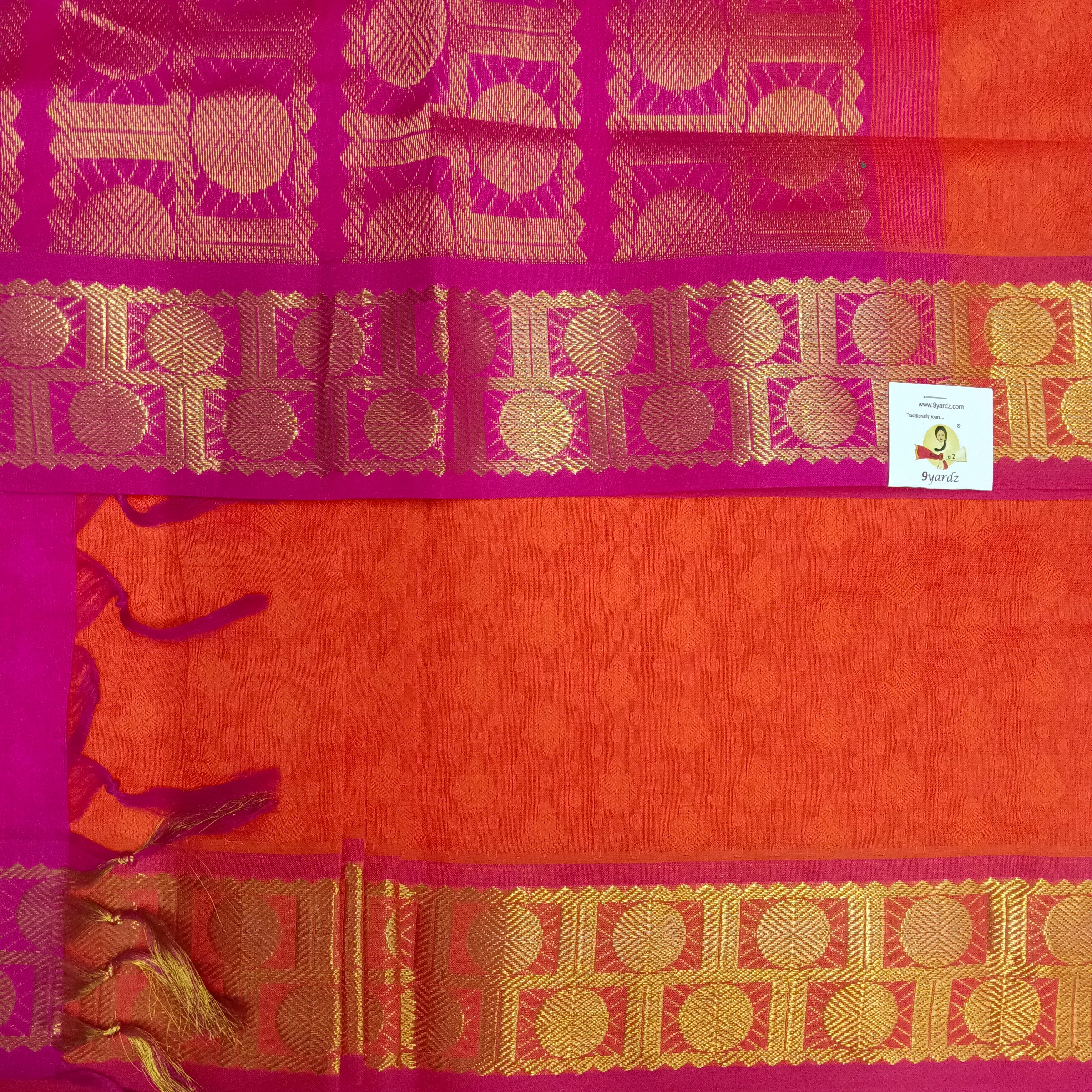 Semi Silk cotton Embossed Madisar