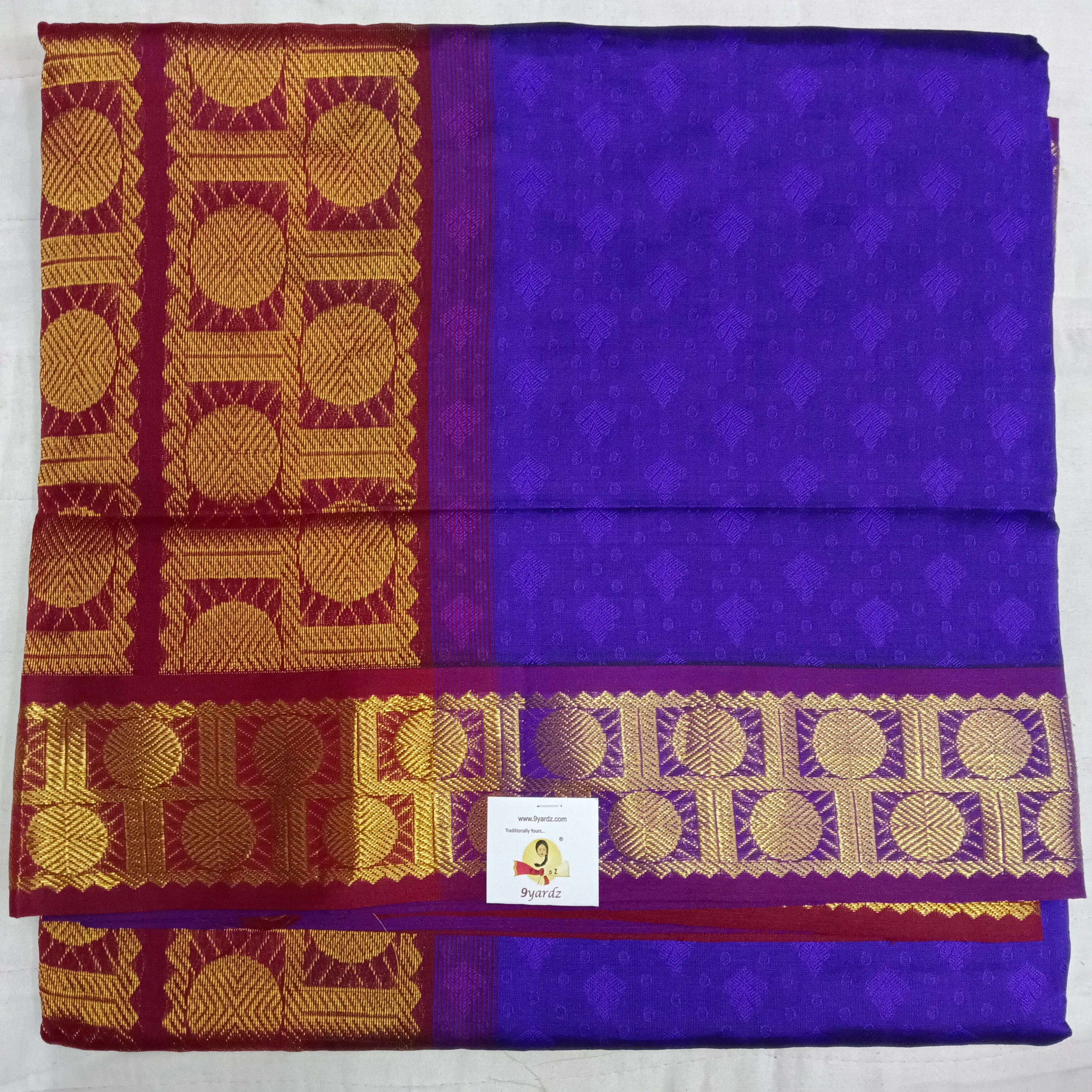Semi Silk cotton Embossed Madisar