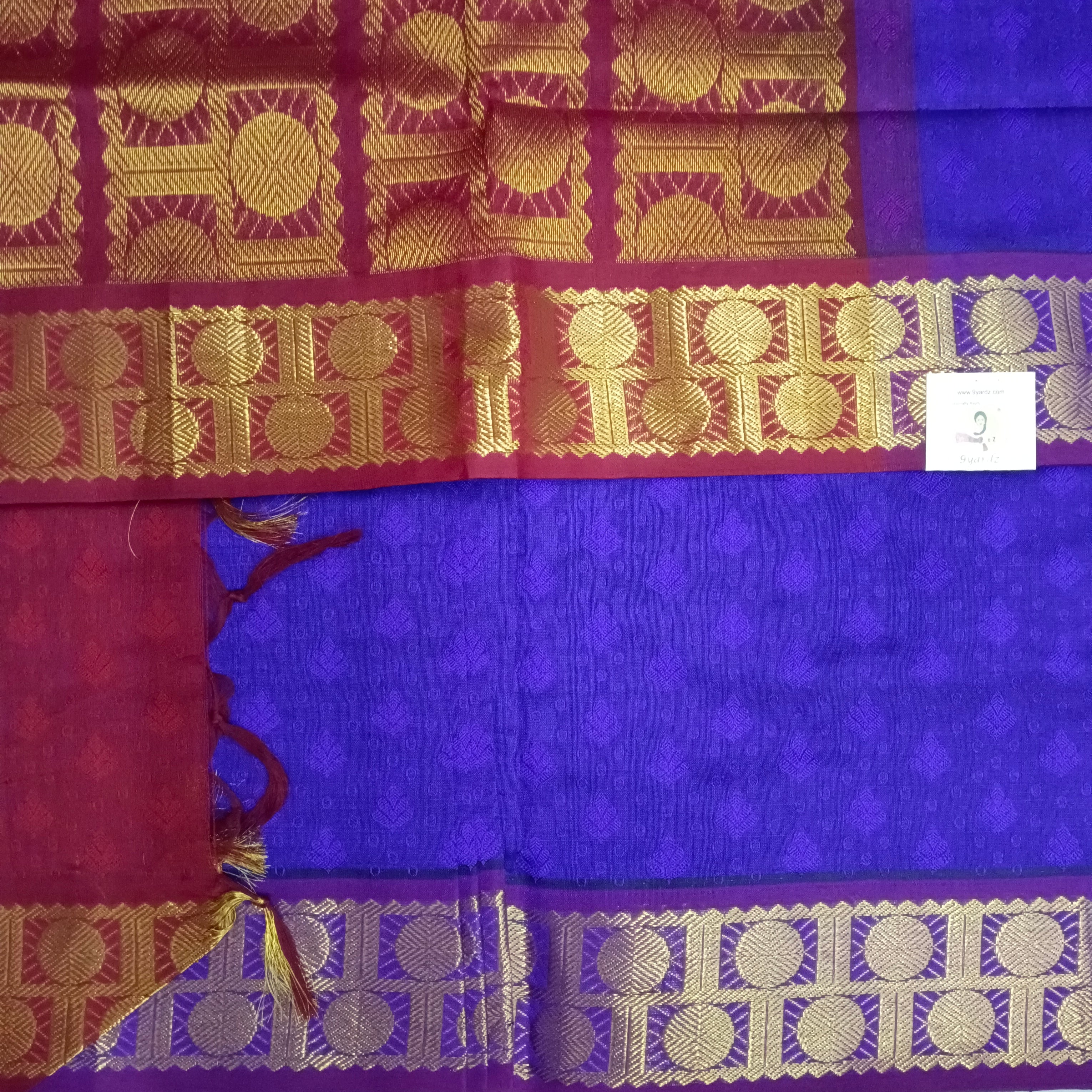 Semi Silk cotton Embossed Madisar