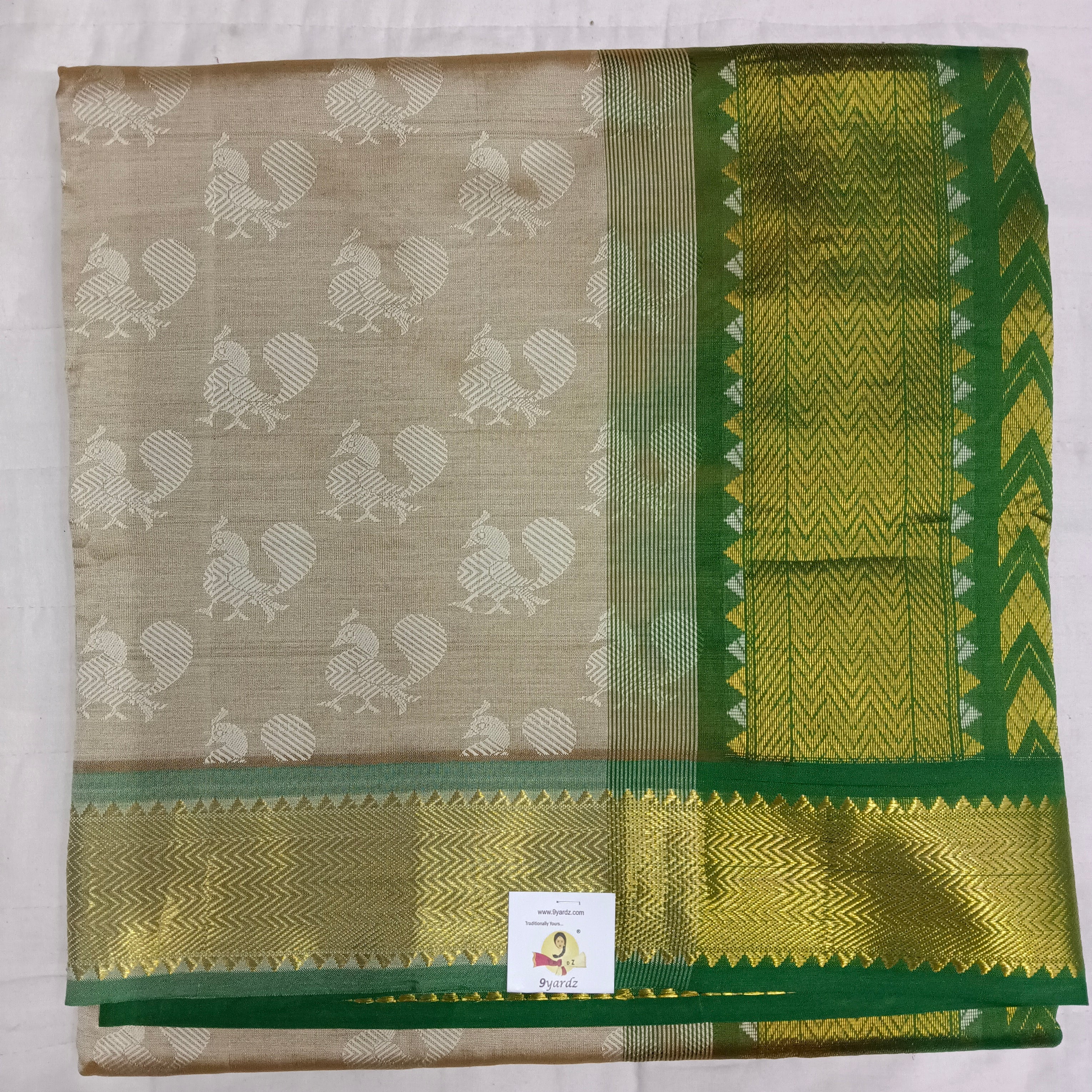 Semi Silk cotton Embossed Madisar