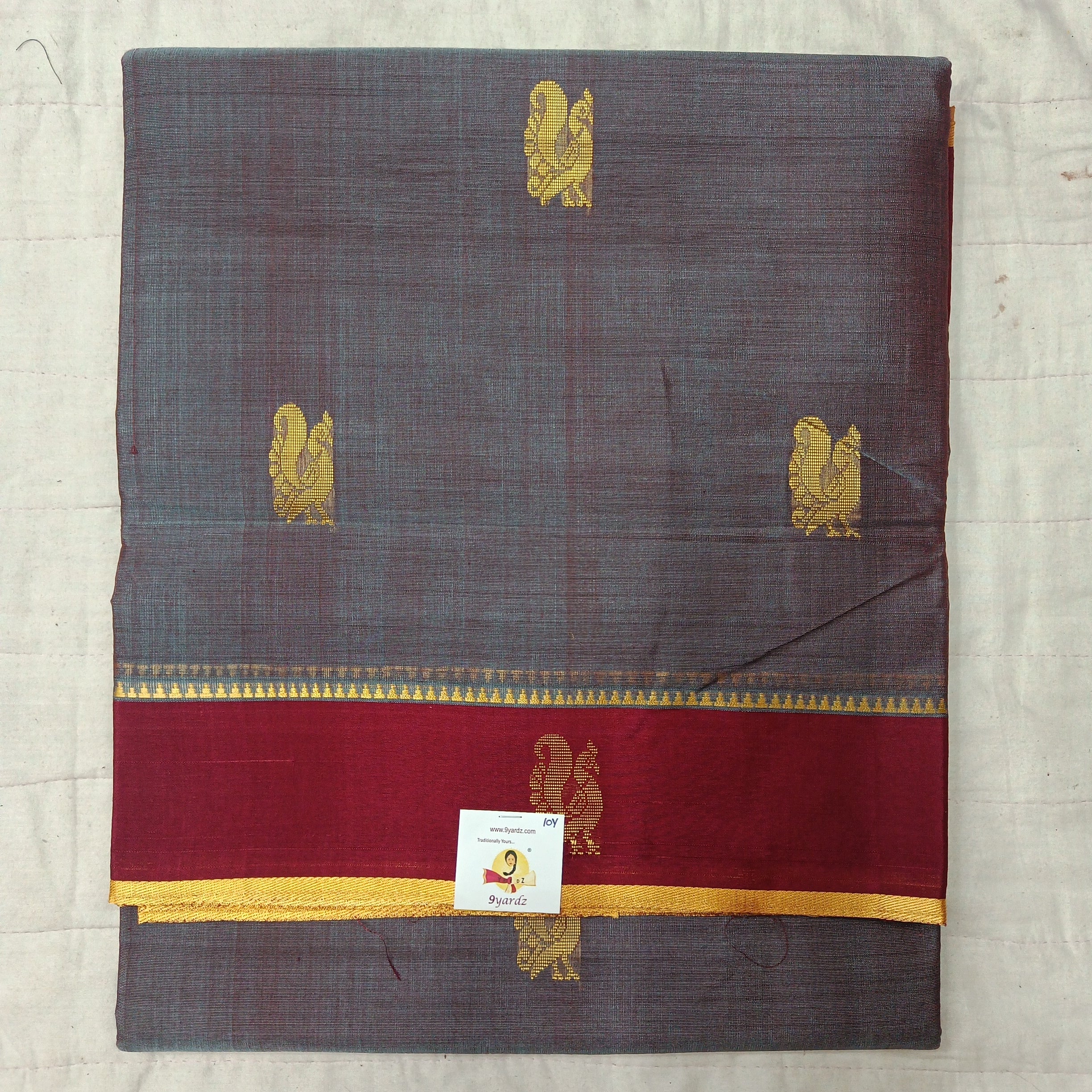 Devendra 10yards Body  Embossed