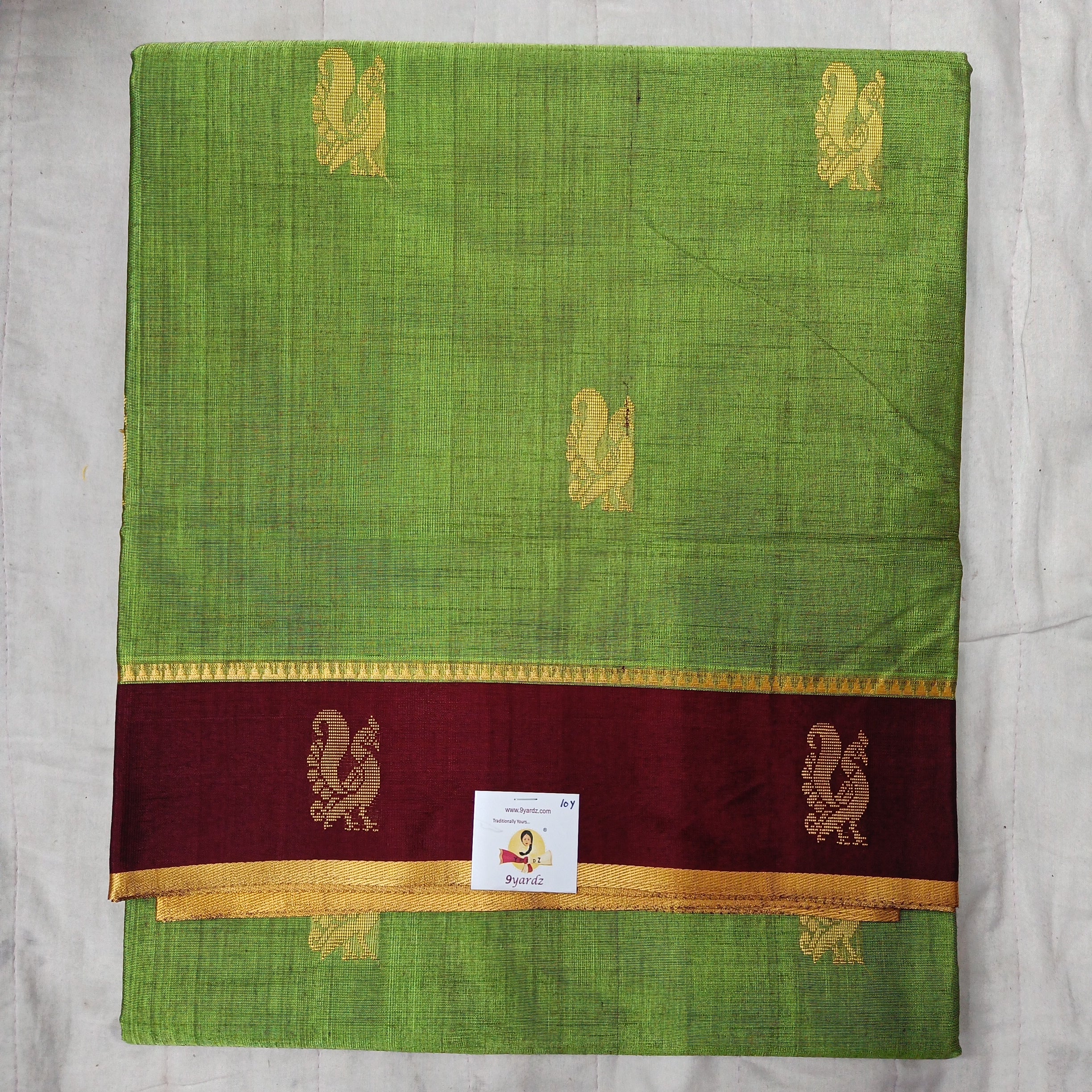Devendra 10yards Body  Embossed