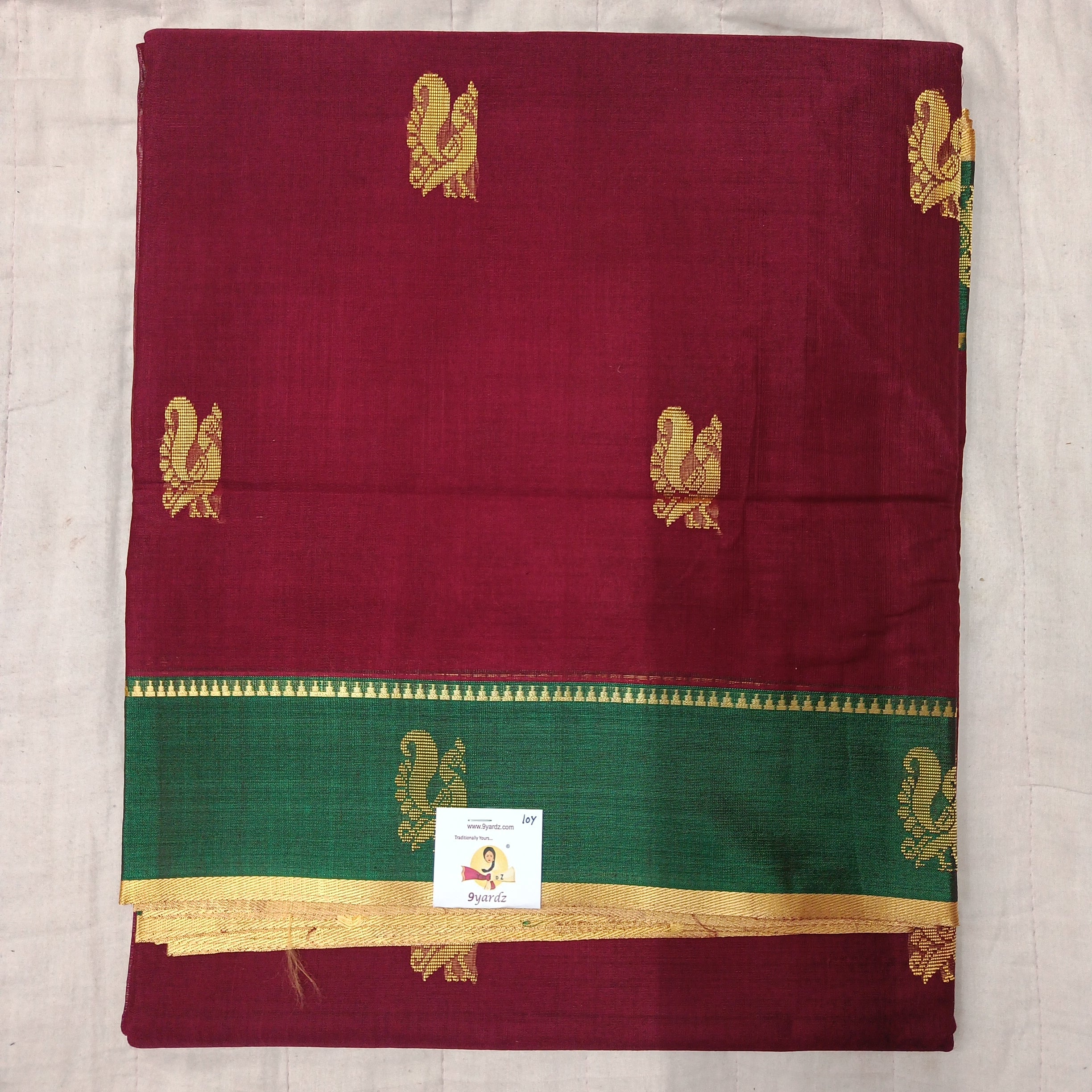 Devendra 10yards Body  Embossed