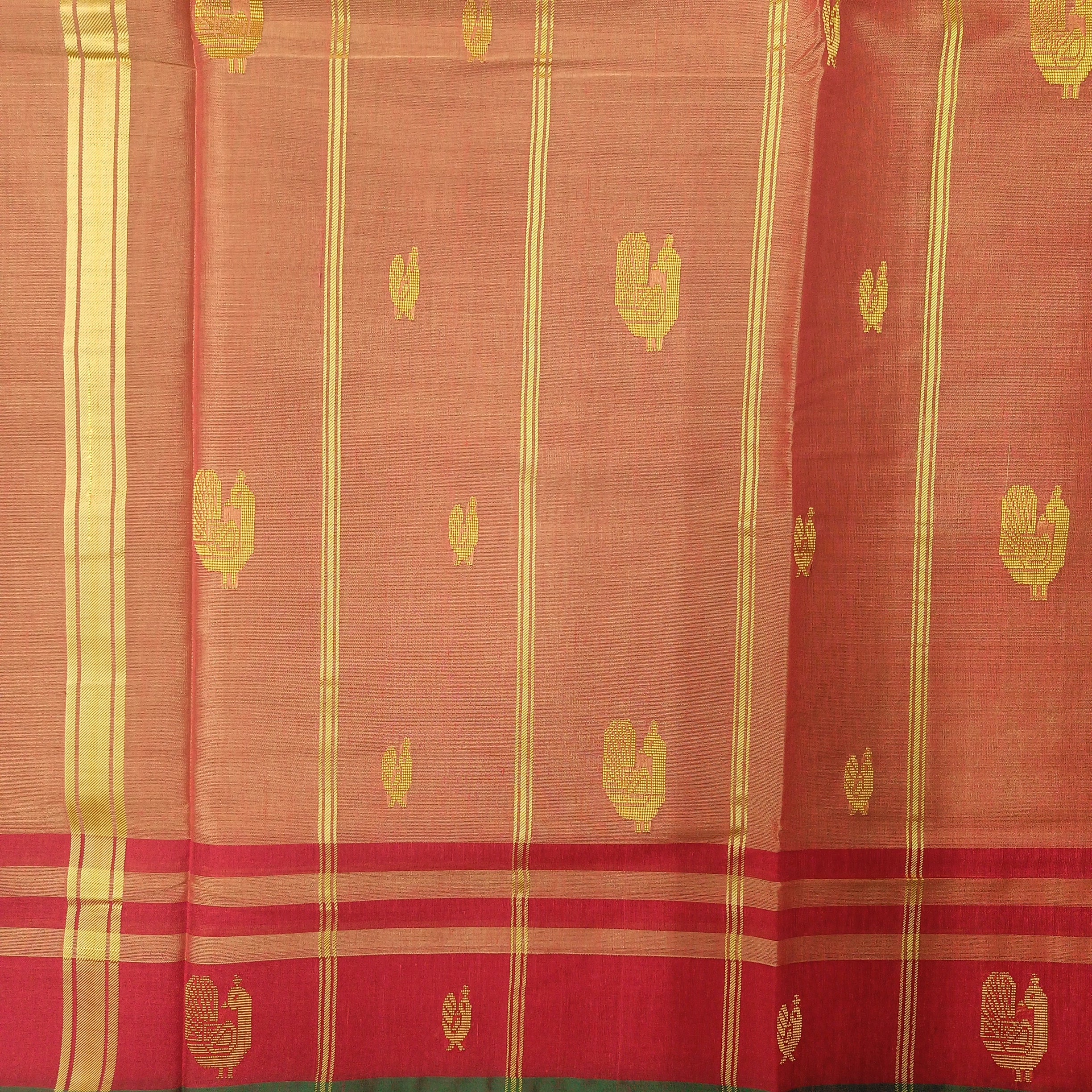 Devendra 10yards Body  Embossed