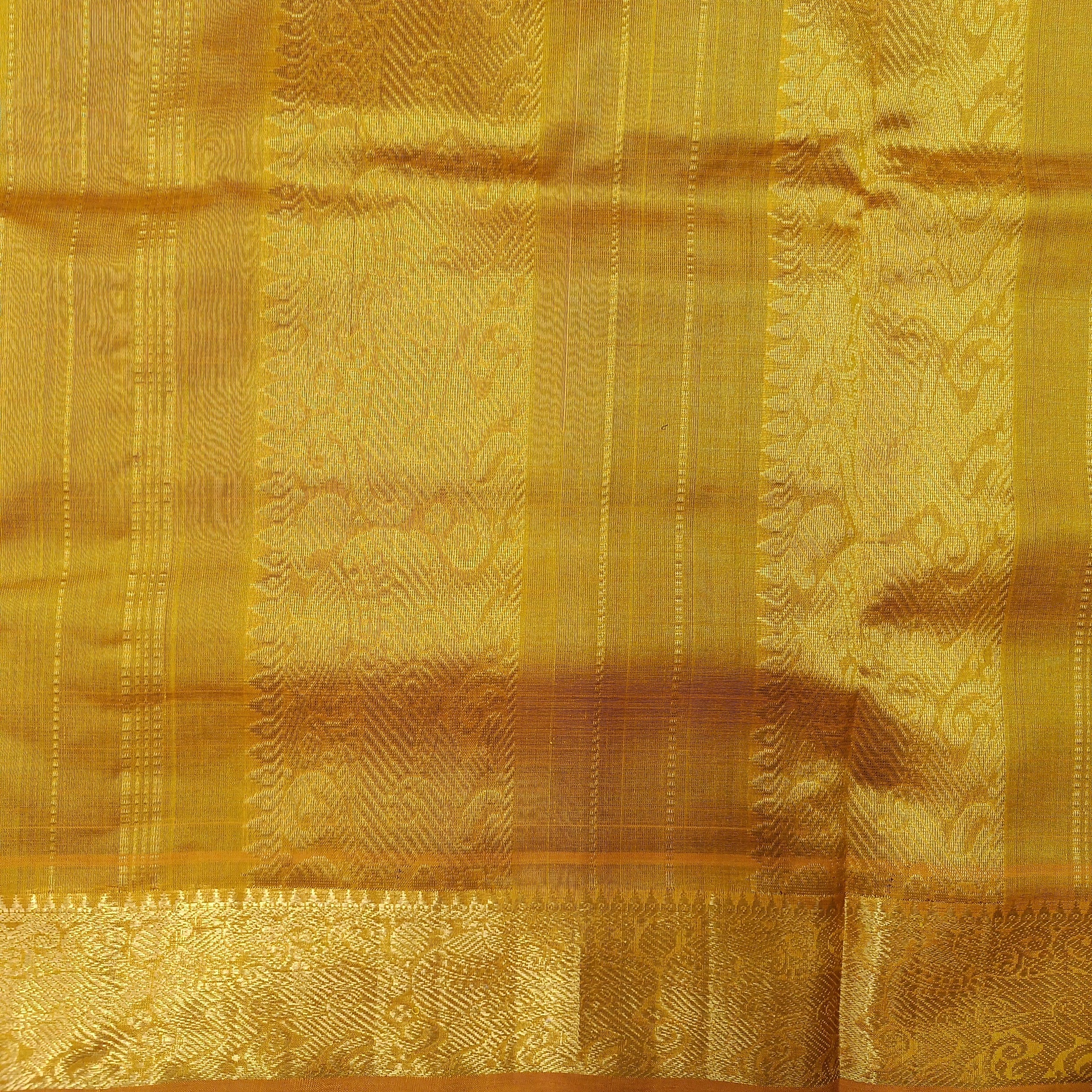 Pure silk cotton- small kattam 10yards (madisar)