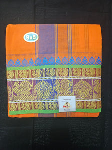 Nagari Cotton Colour Dhoti 9*5