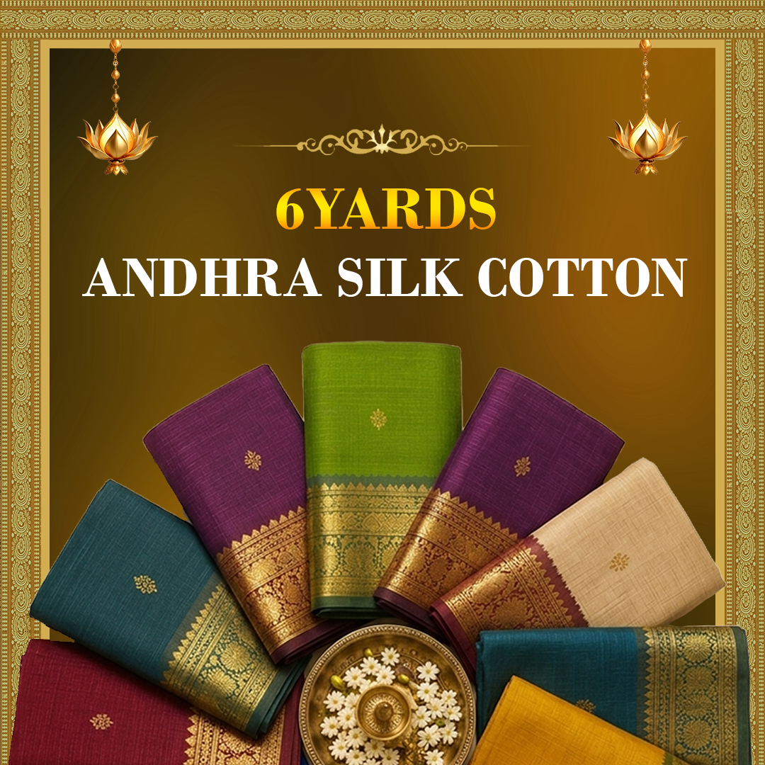 Andhra Silk Cotton 6 yards