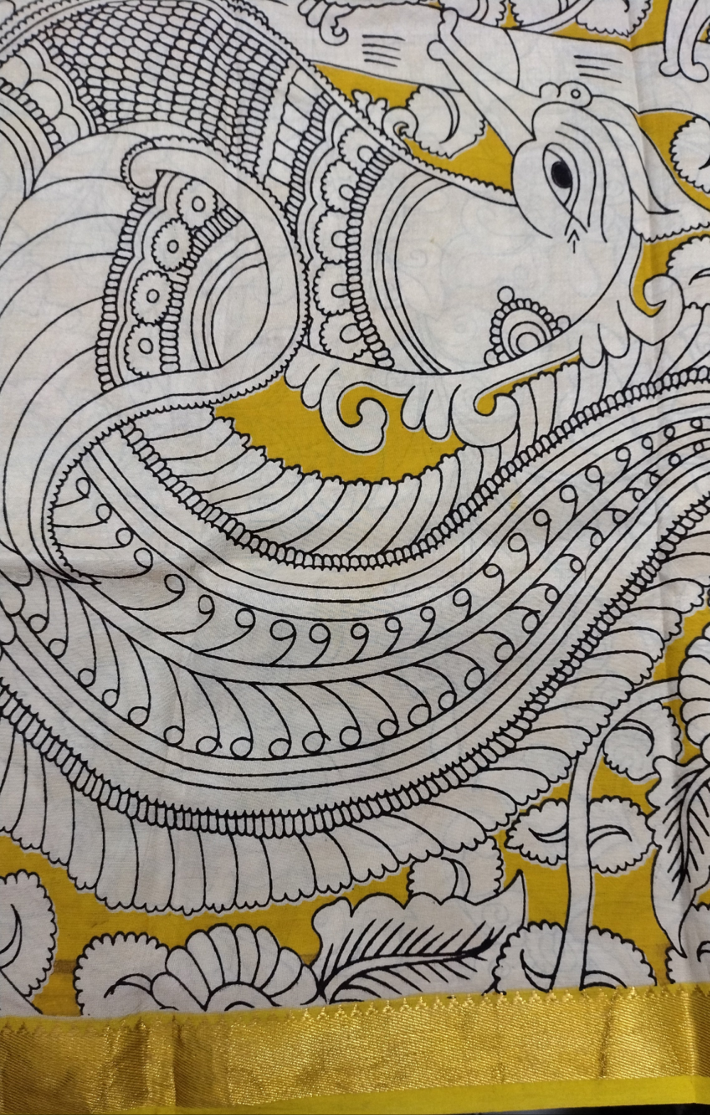 Kalamkari Silk 6yardz