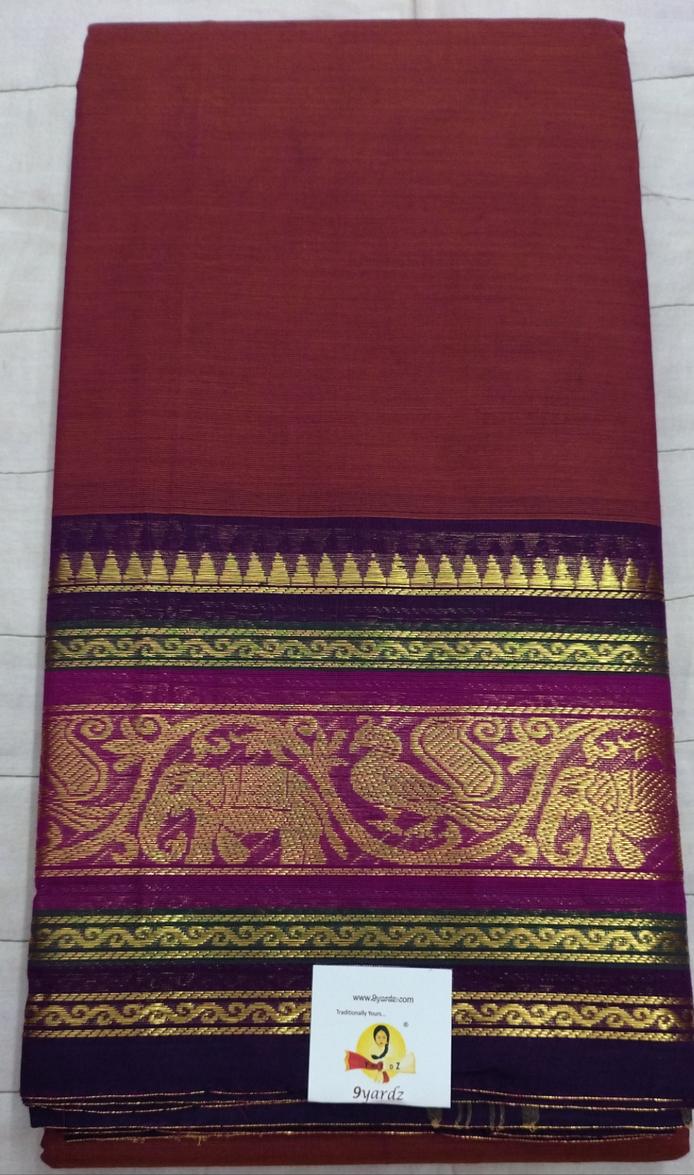 Chettinadu cotton 7yardz