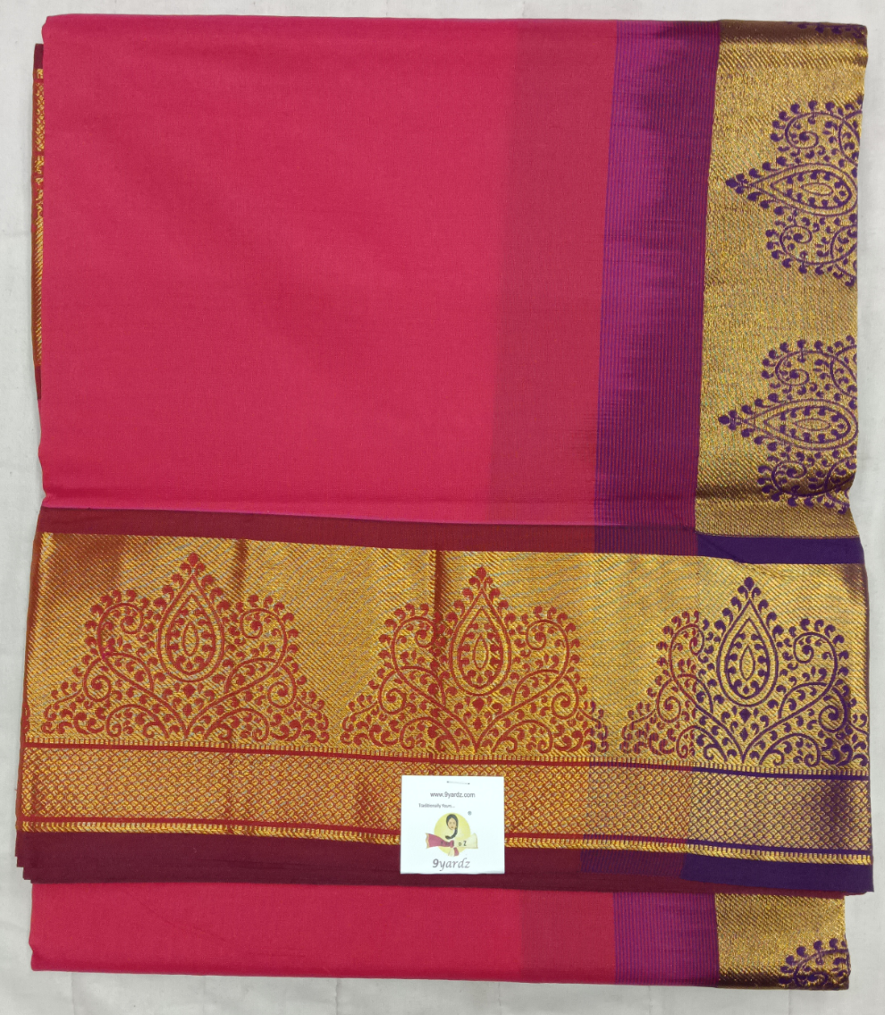 Semi silk plain 6Yards