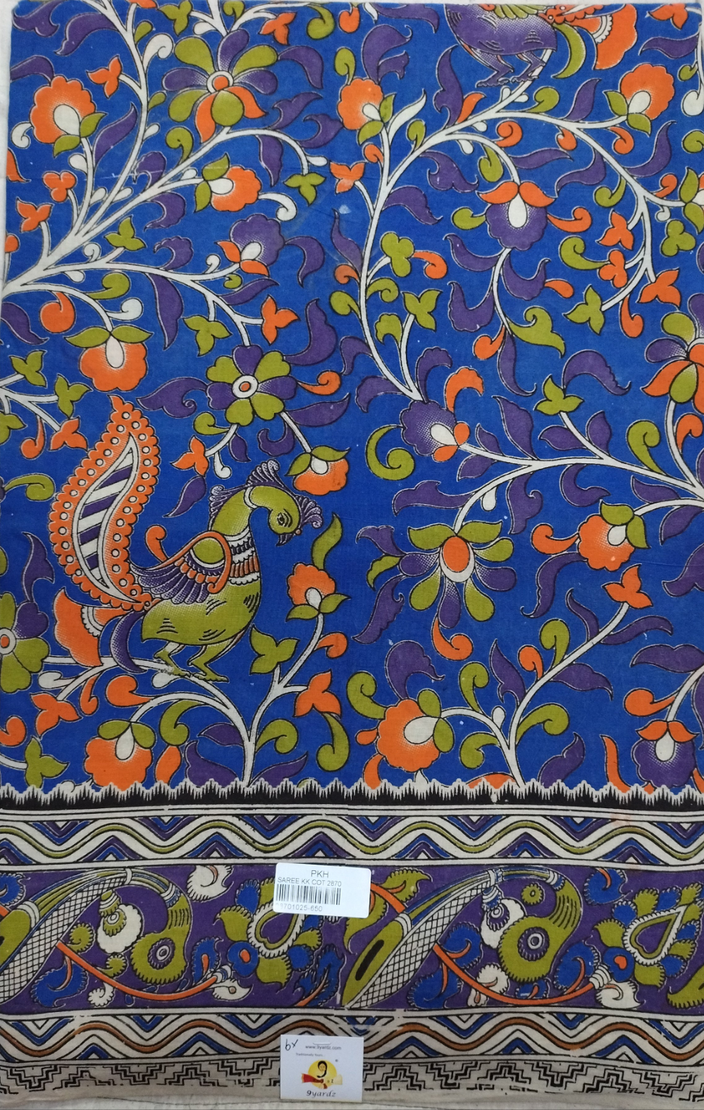 Kalamkari cotton 6yardz