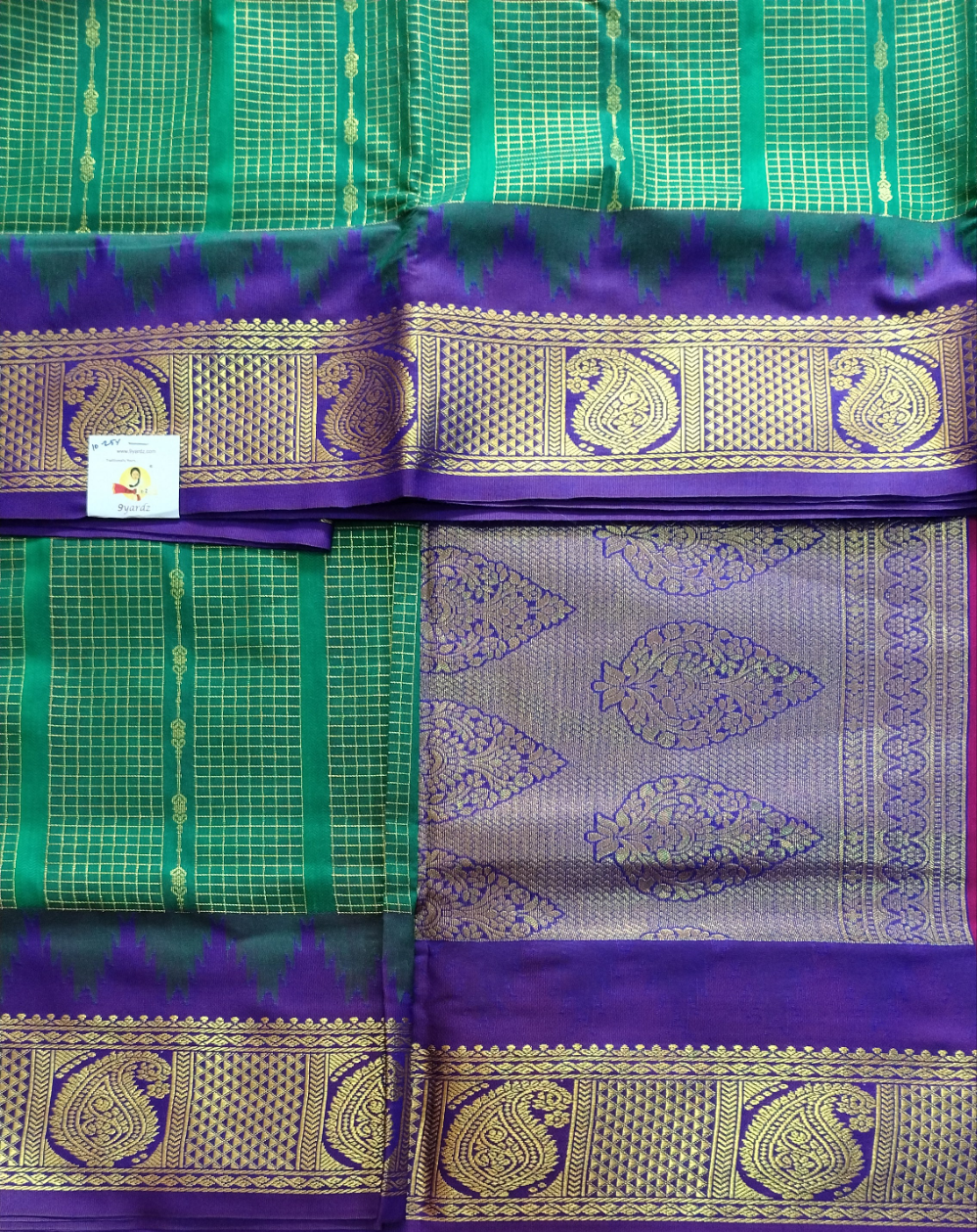 Akshaya cotton 10.25 yards madisar