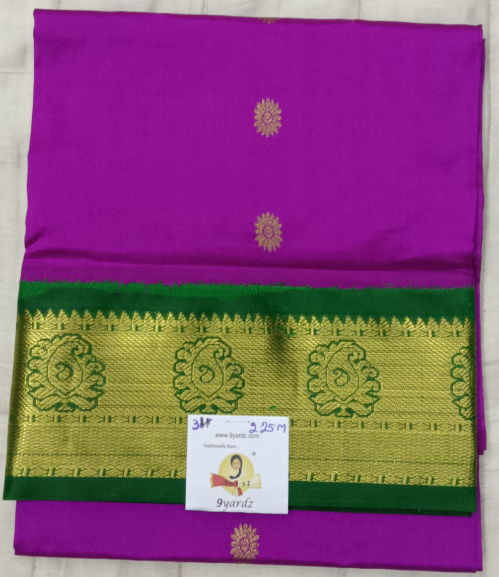 Pattu Pavadai Pure silk 34"