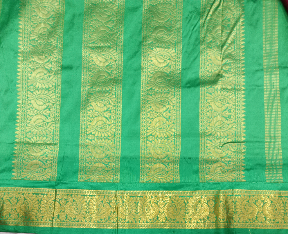 Pure silk 11yardz  saree