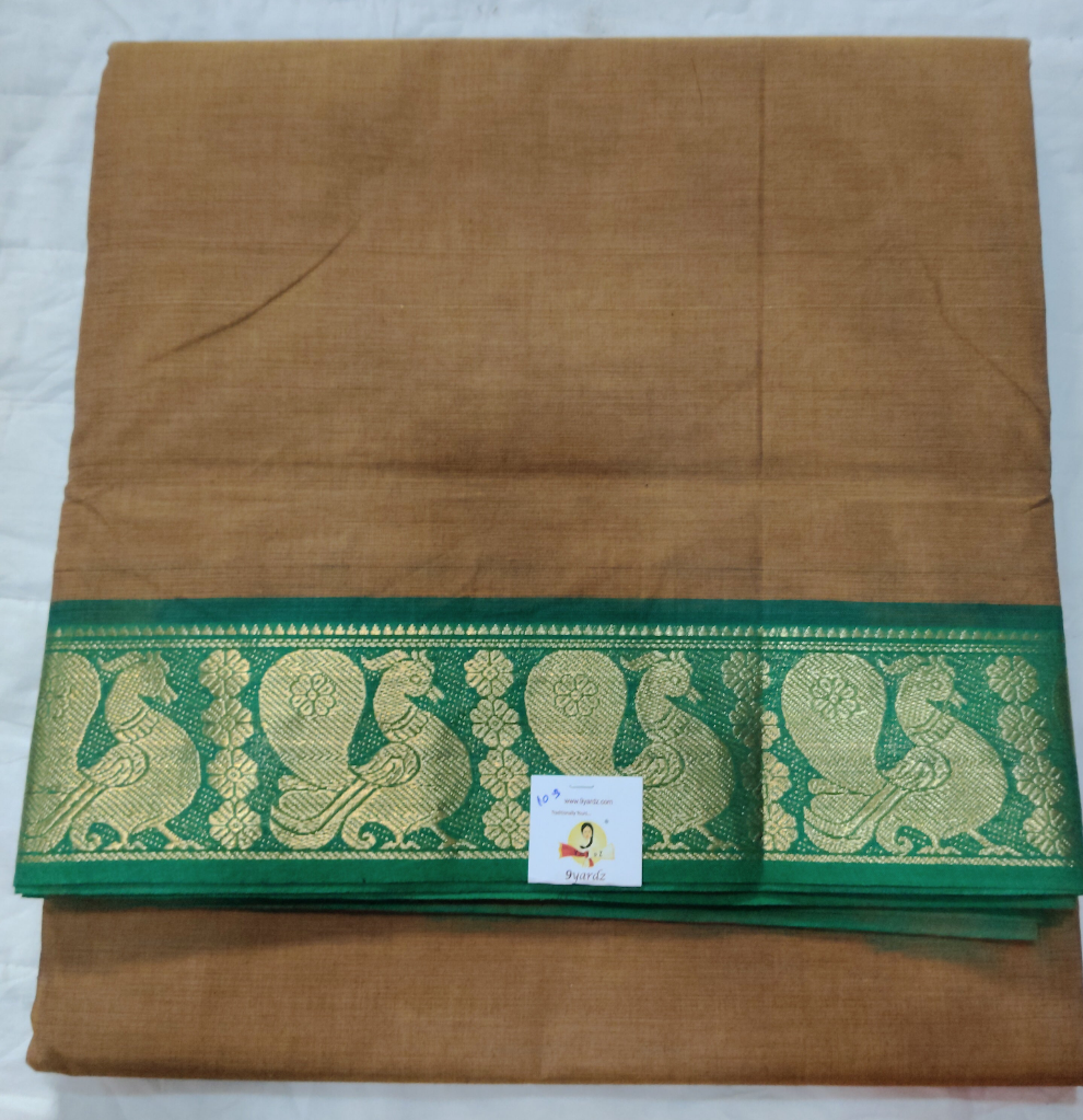 Chettinadu / Karaikudi cotton 10.5yards madisar