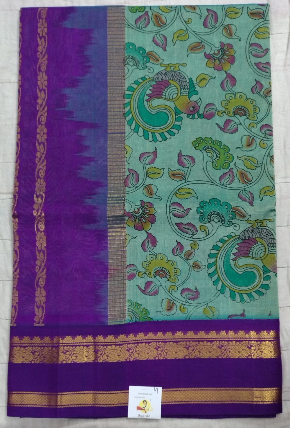 Korvai Printed 6 yards